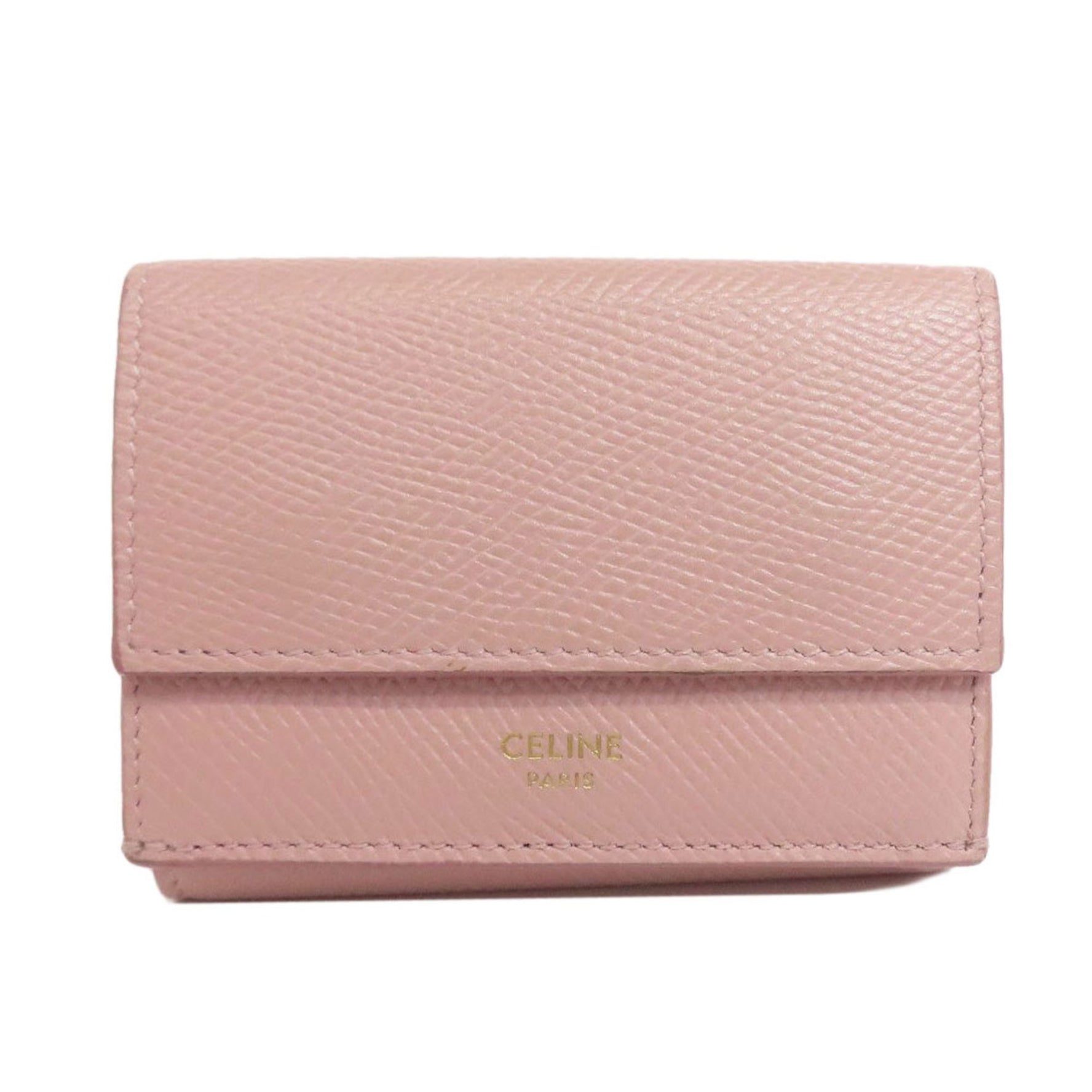 CELINE Tri-fold wallet Bi-fold Leather