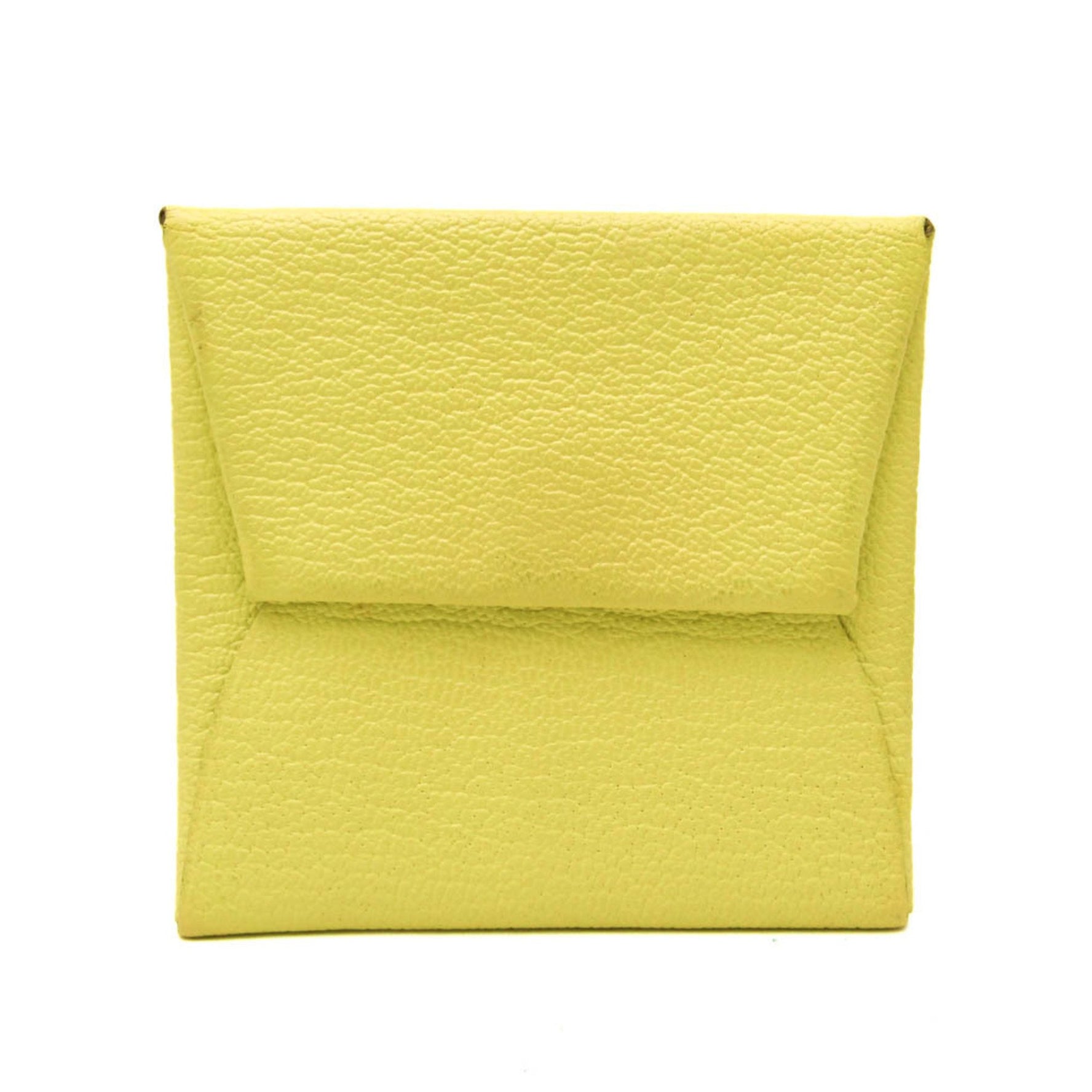 Hermes Bastia Chevre Leather Coin Purse/coin Case