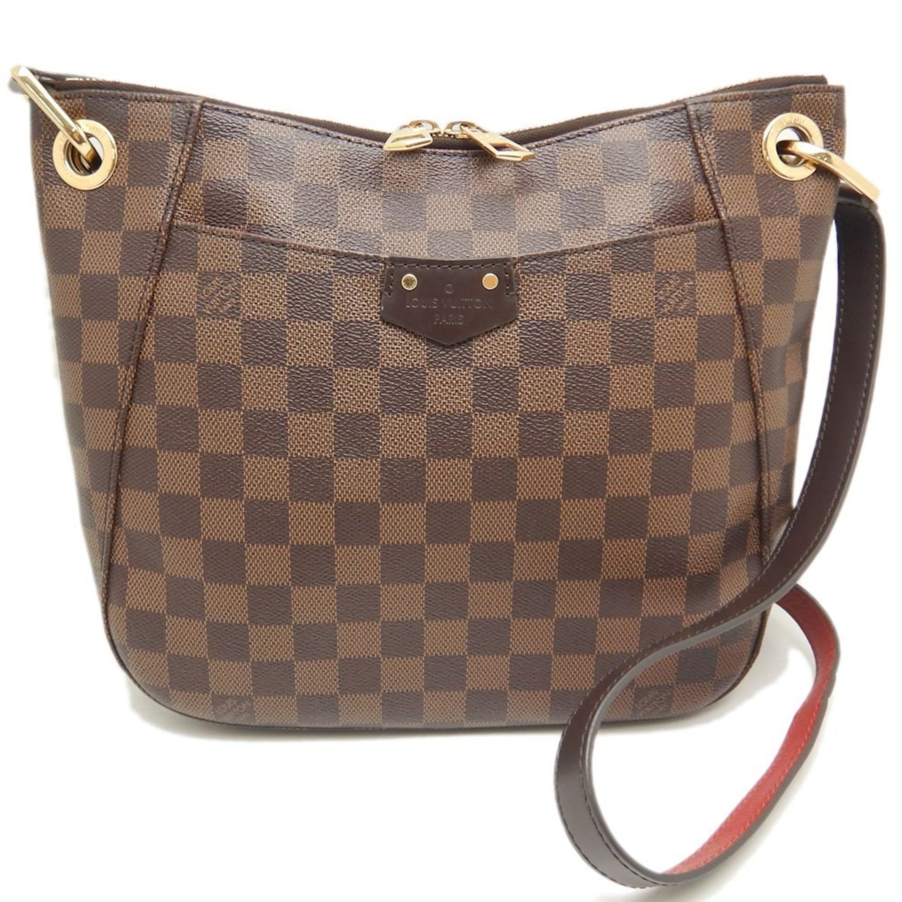 Louis Vuitton Damier South Bank Shoulder Bag Ebene