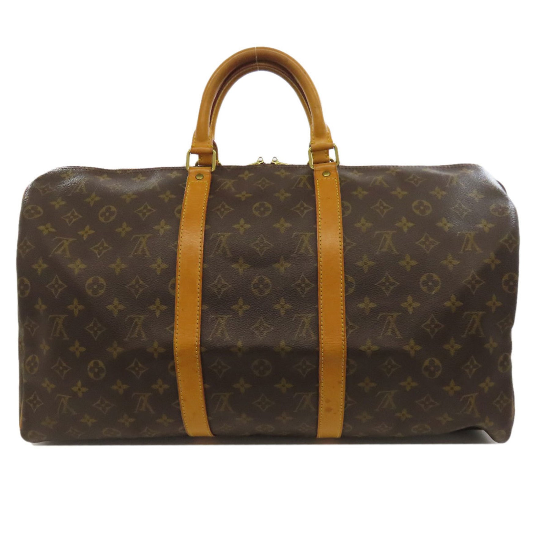 Louis Vuitton Keepall 50 Boston Bag Monogram Canvas LOUIS VUITTON