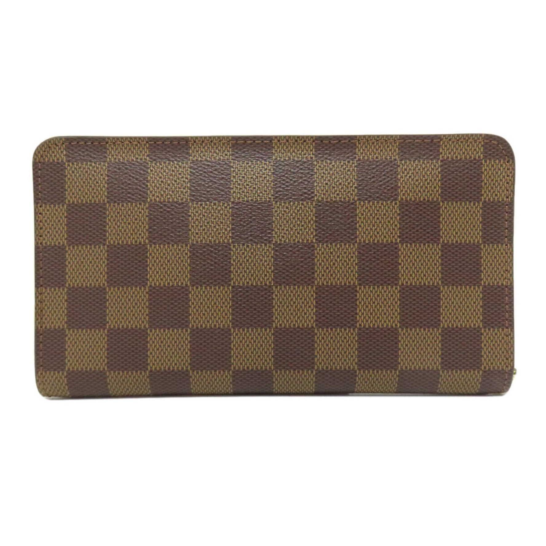 Louis Vuitton Porto Monnaie Zip Long Wallet Damier Canvas