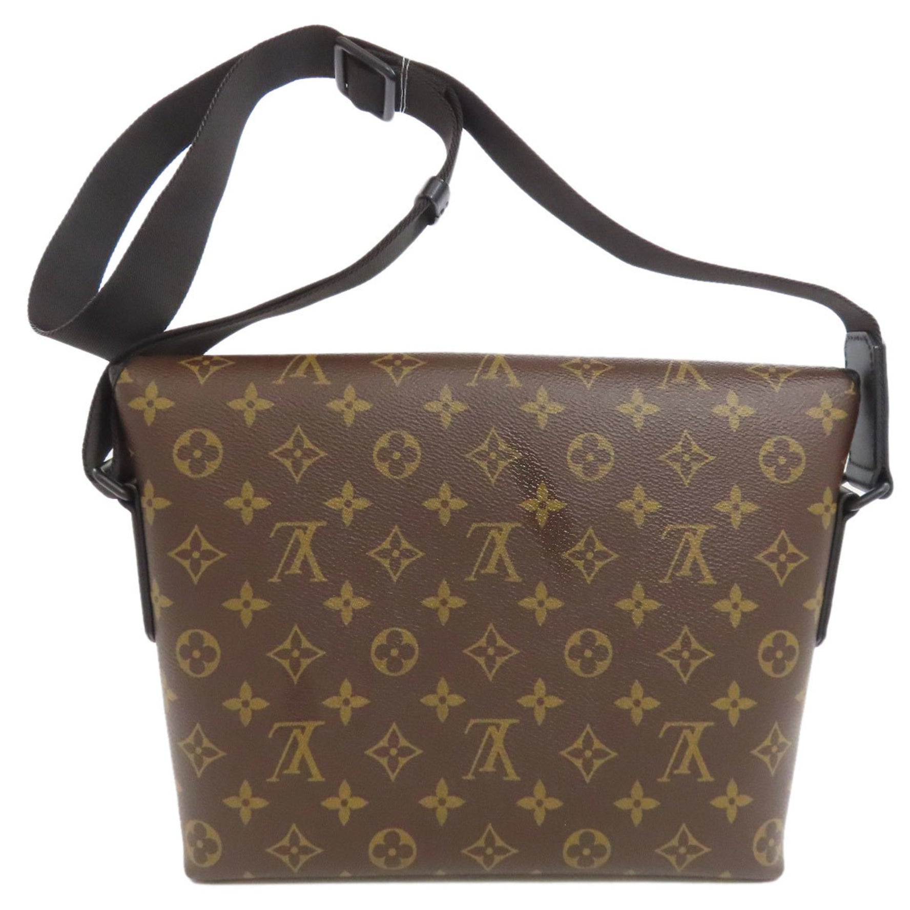 Louis Vuitton Magnetic Shoulder Bag Monogram Macassar LOUIS VUITTON