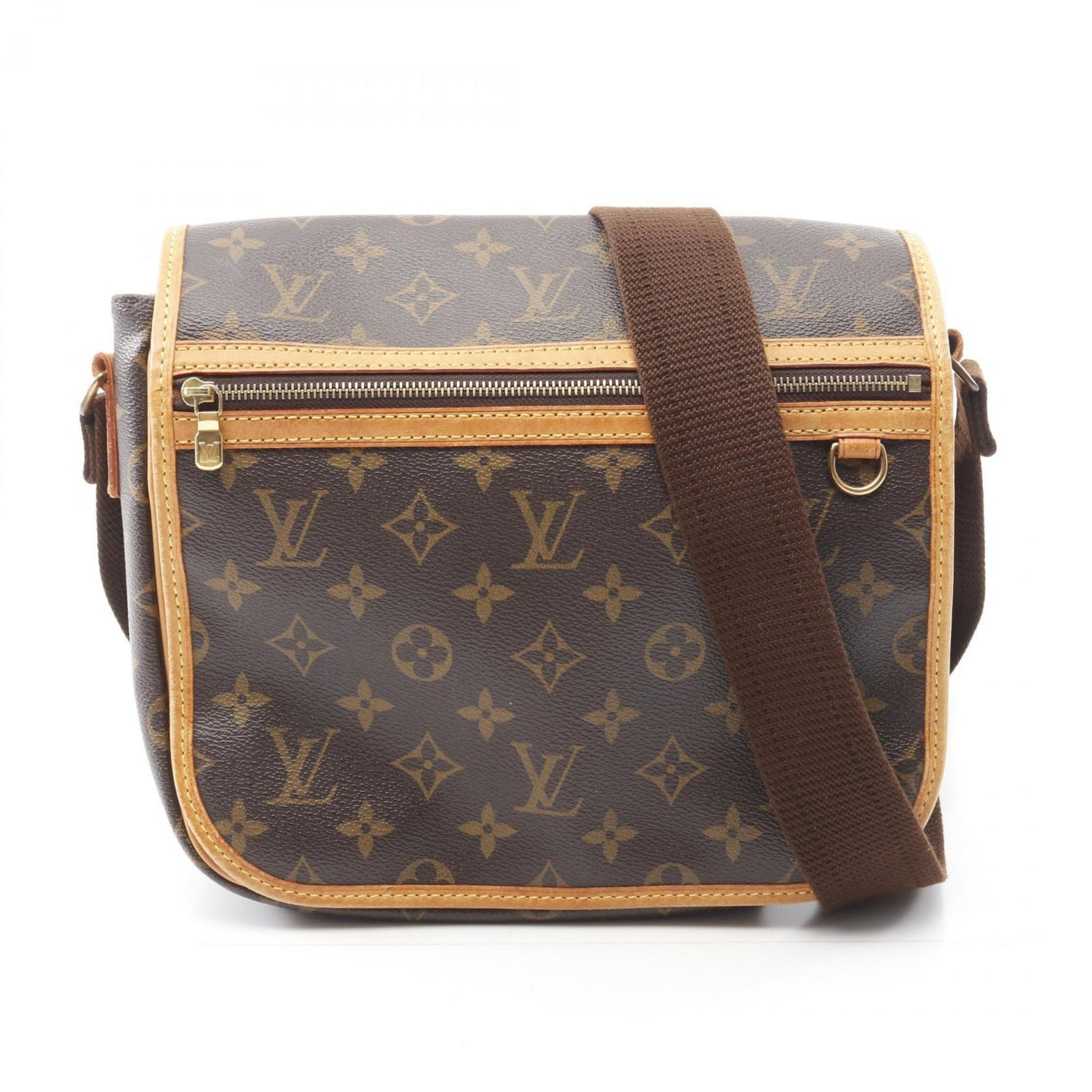 Louis Vuitton Bosphore Messenger PM Shoulder Bag, PVC-Coated Canvas and Leather, Monogram