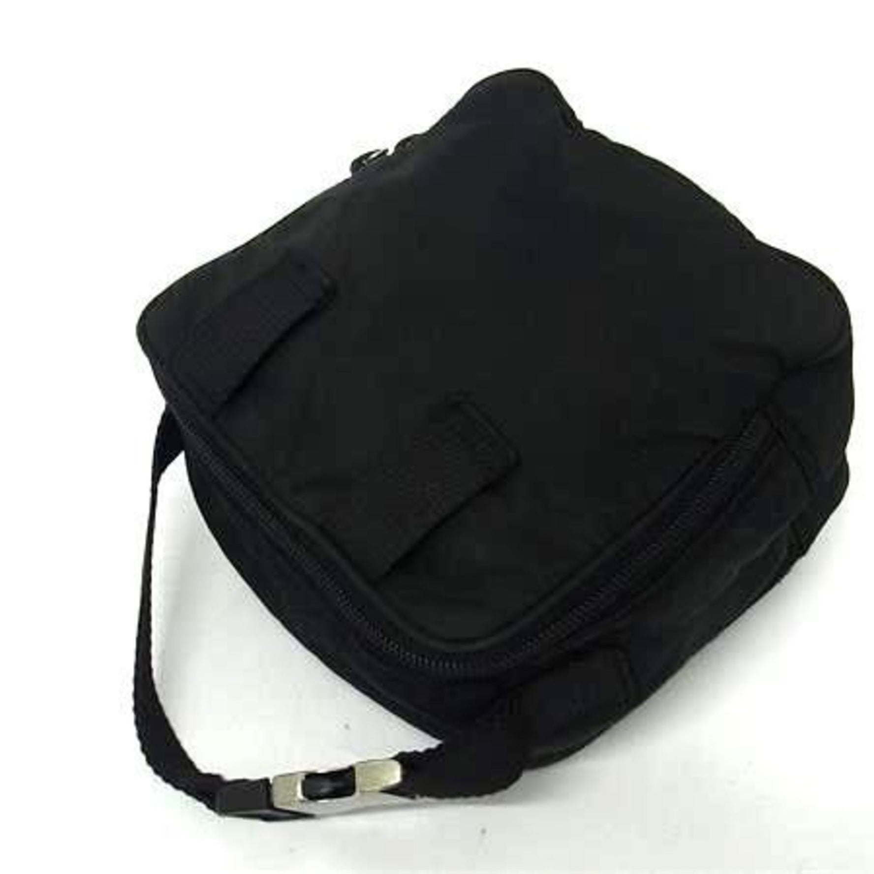 PRADA Shoulder Bag/Waist Bag in Nylon with Triangular Plates Pochette, Belt