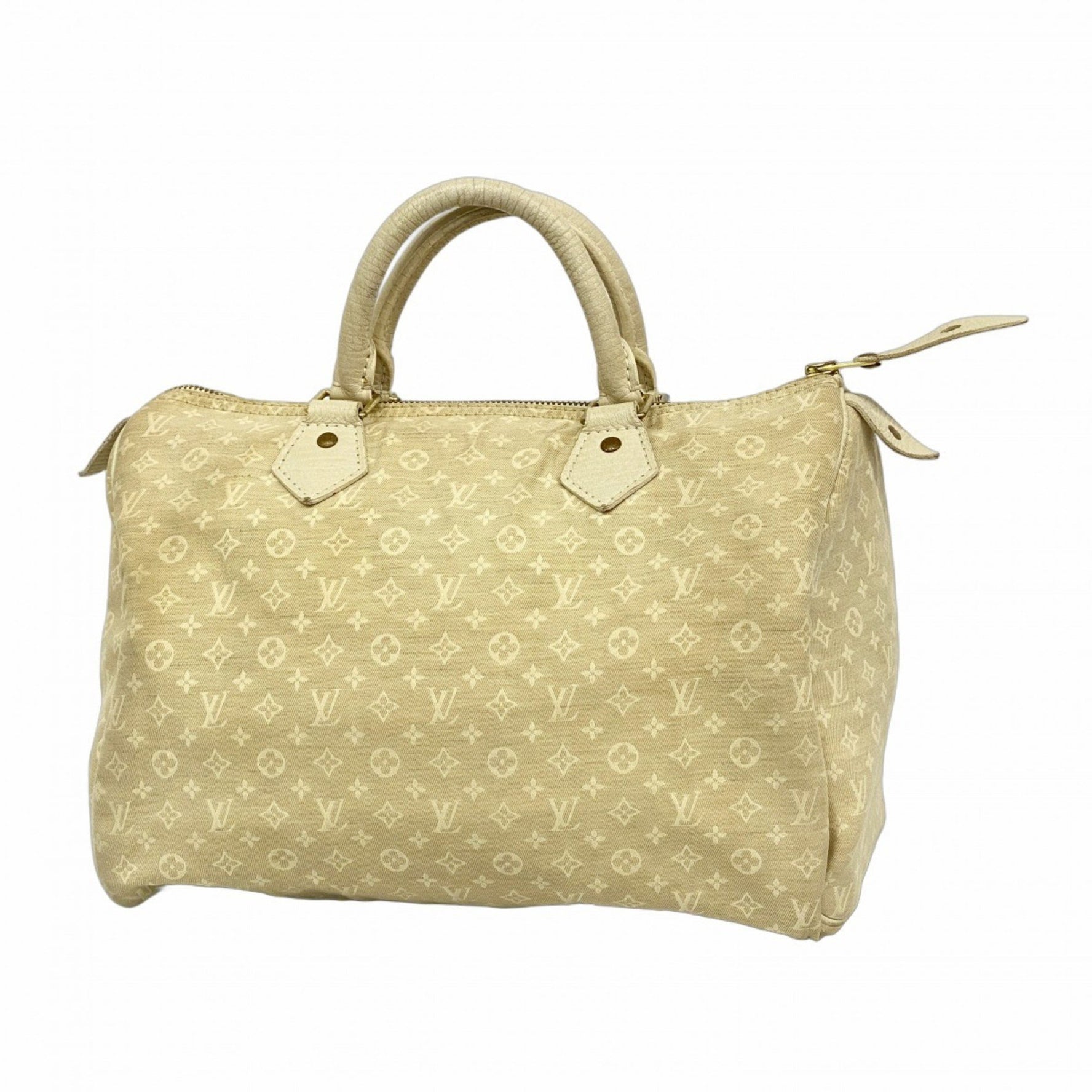 Louis Vuitton Monogram Mini Lan Speedy 30 Handbag