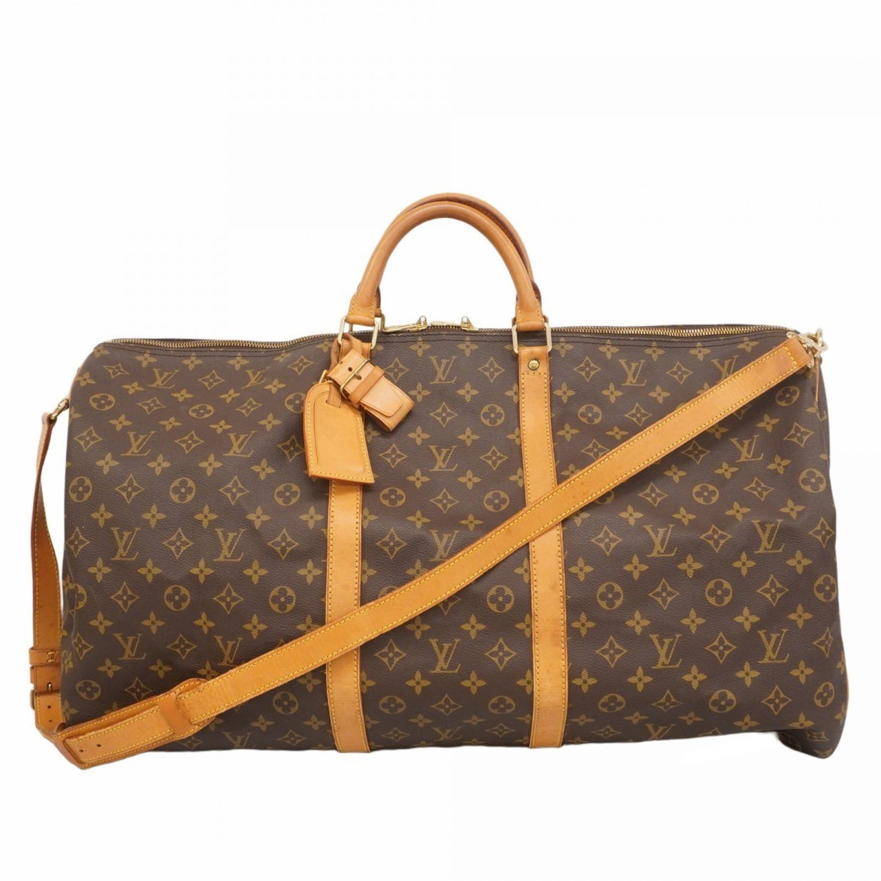 Louis Vuitton Monogram Keepall Bandouliere 60 Boston Bag Men's and