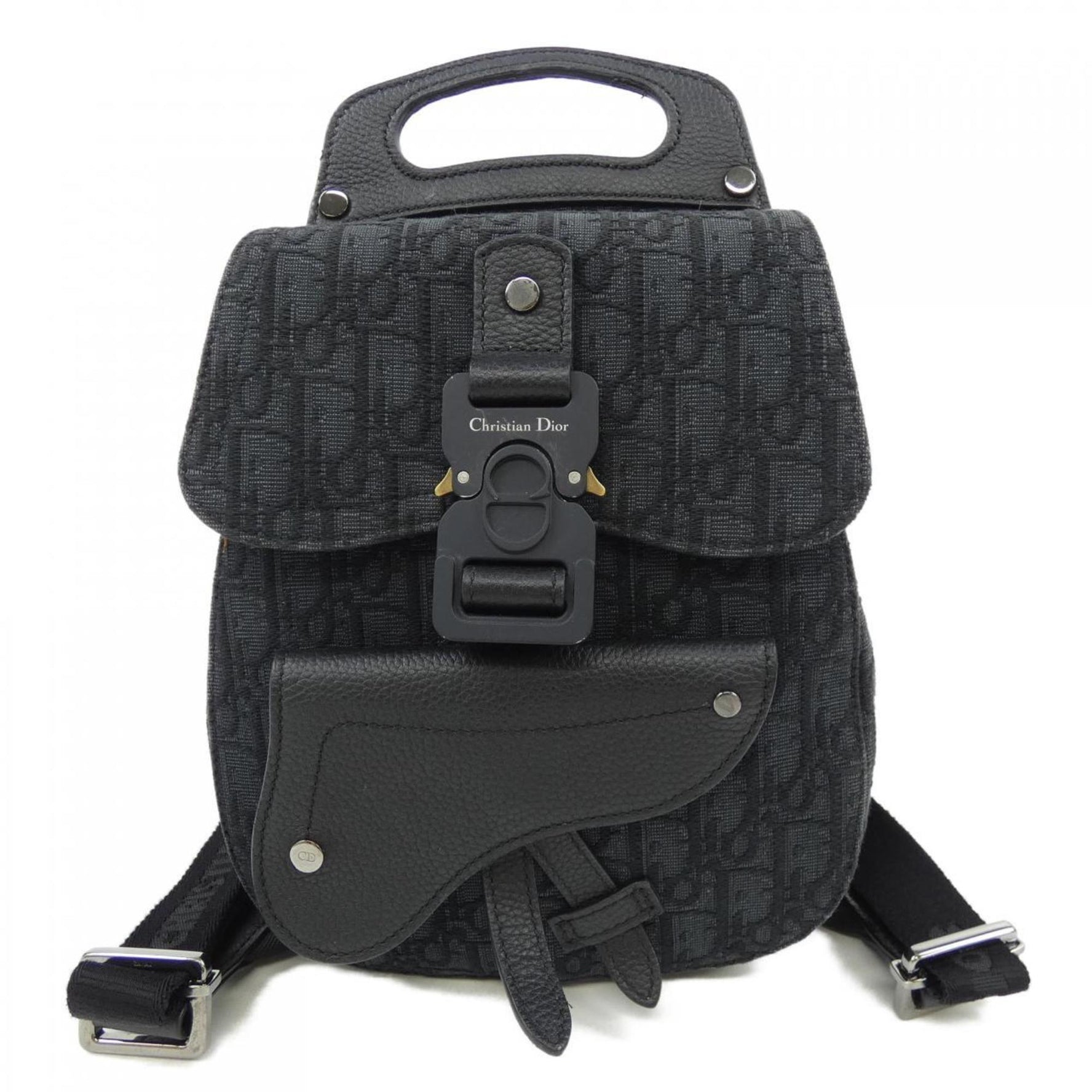 Christian Dior Dior Gallop Oblique Jacquard Backpack