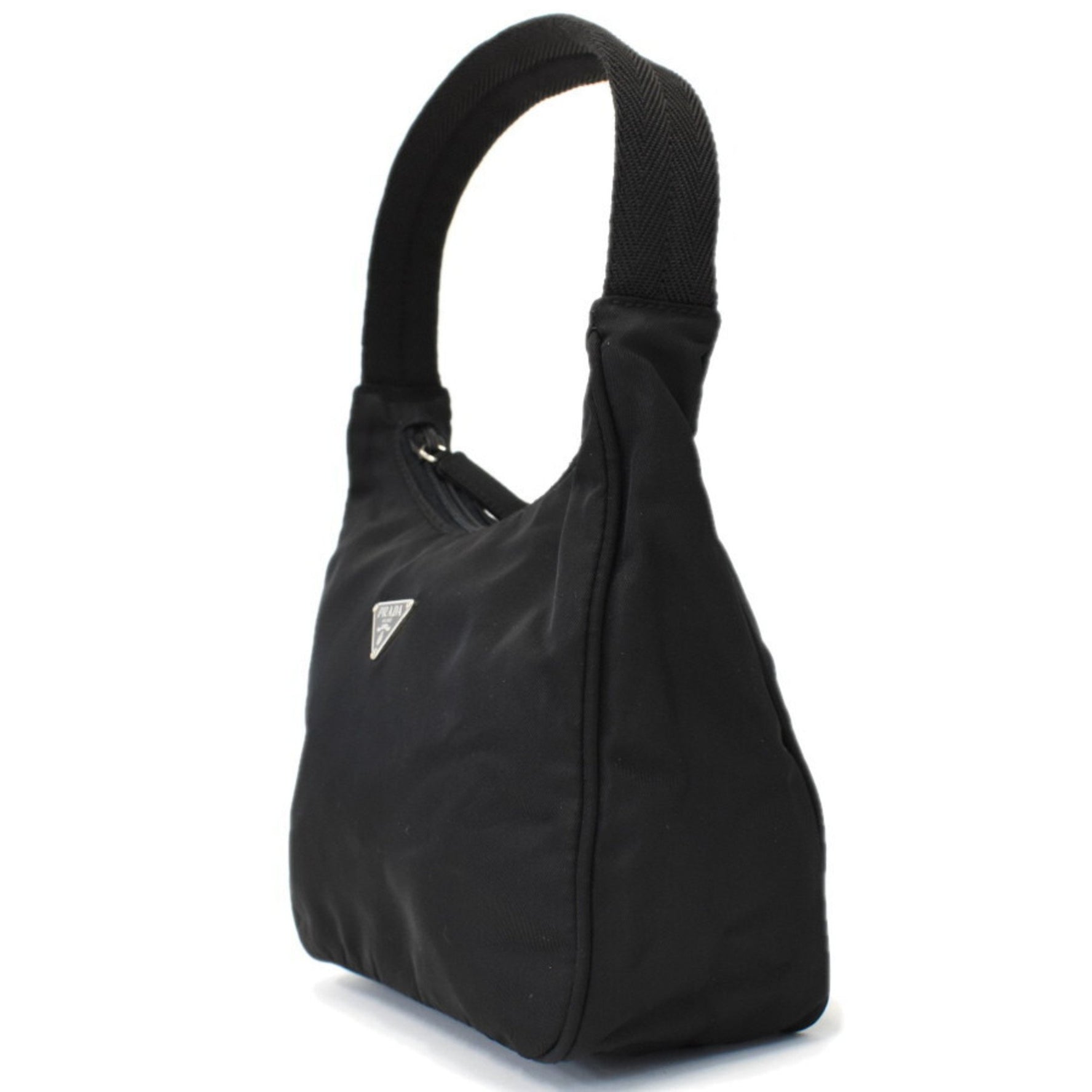 PRADA TESSUTO SPORT handbag nylon ladies triangular plate