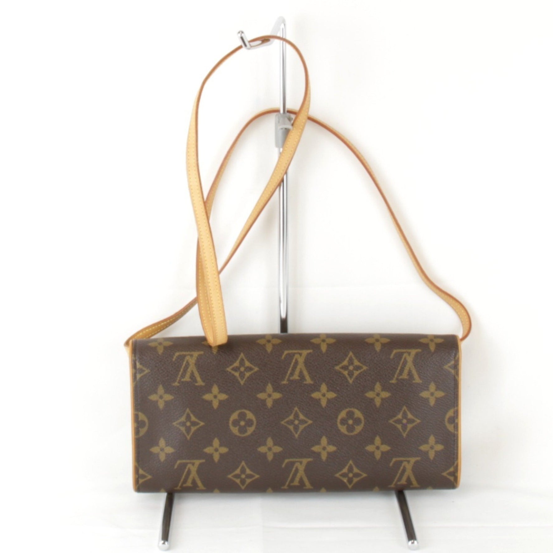 Louis Vuitton Pochette Twin GM Shoulder Bag Monogram Canvas