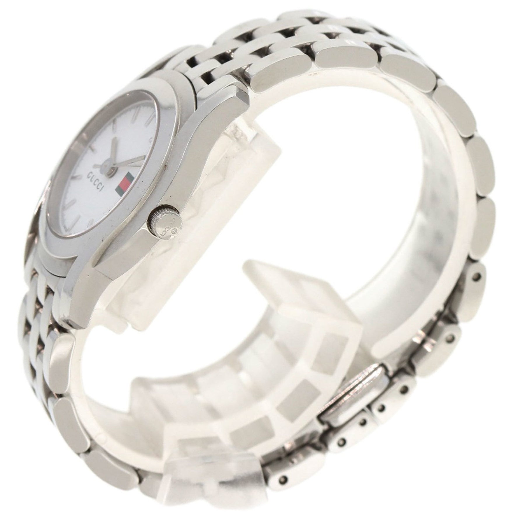 Gucci Watch Stainless Steel SS Ladies