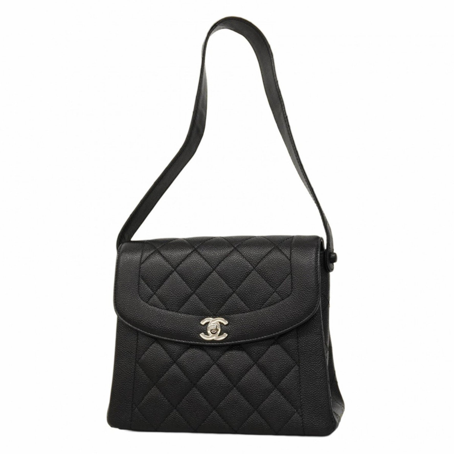 Chanel Matelasse Shoulder Bag in Caviar Skin