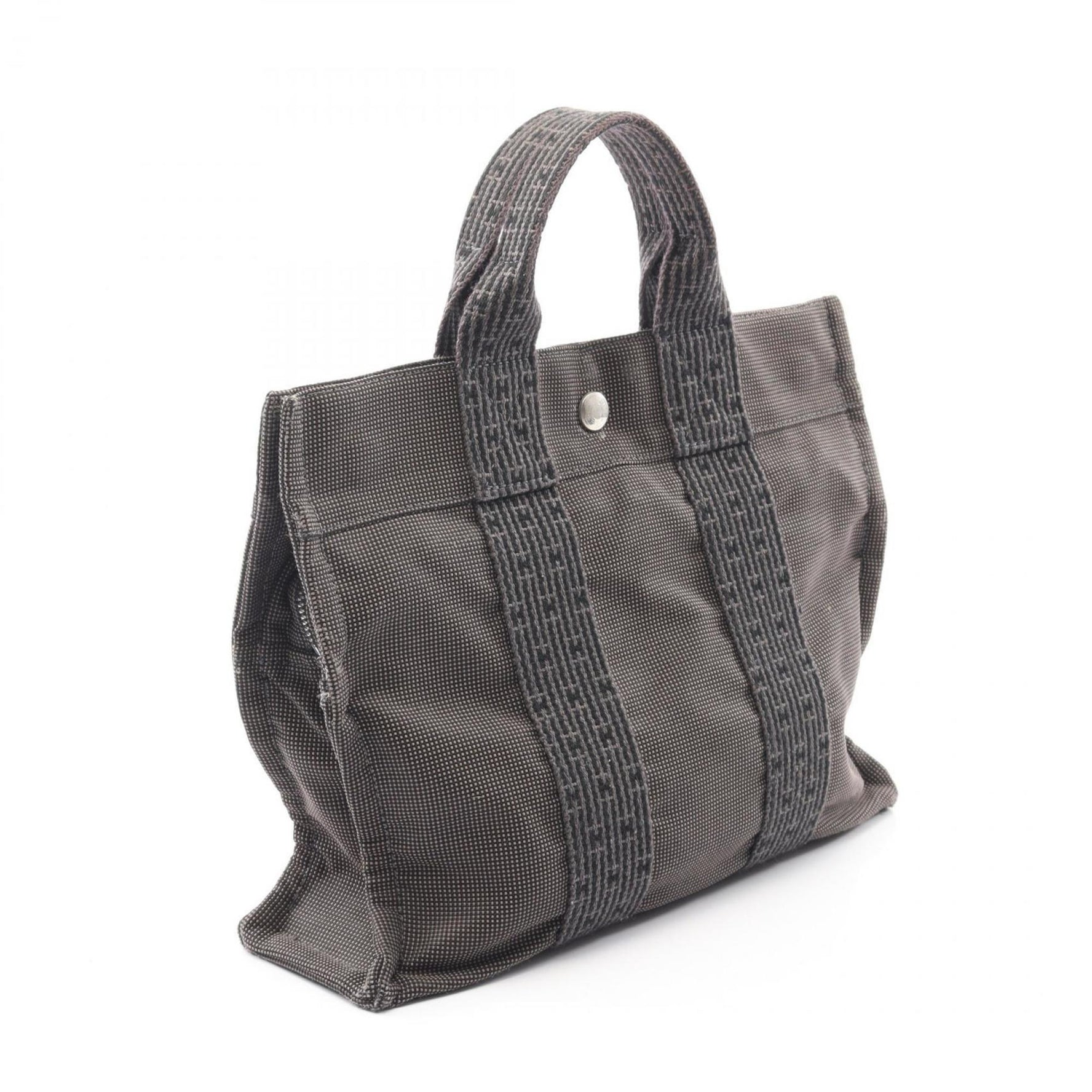 Hermes Hermès Air Line PM Tote Bag, Nylon Canvas