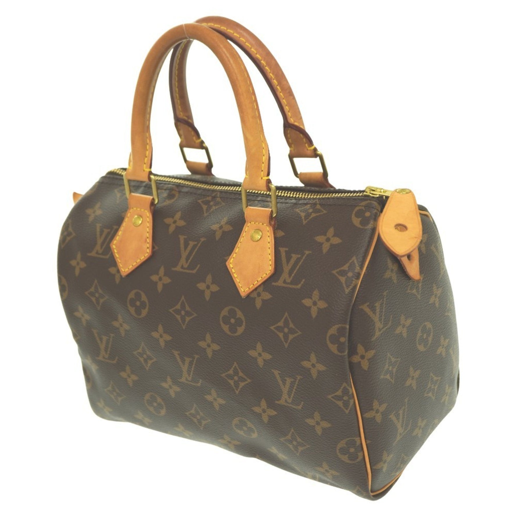 Louis Vuitton New Speedy 25 Monogram IC Tag Handbag LV 0428 LOUIS VUITTON