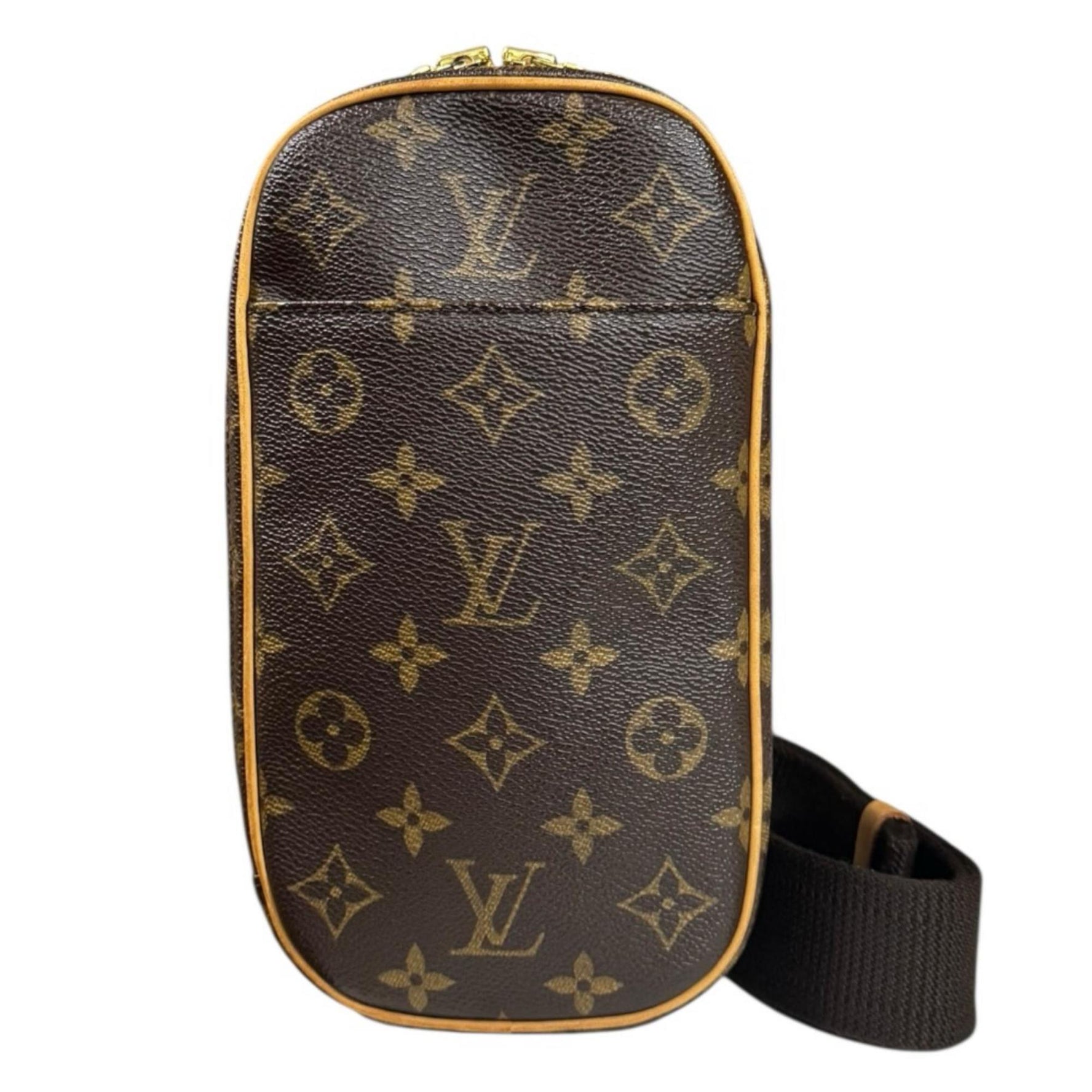Louis Vuitton Pochette Ganjou Monogram Shoulder Bag in Canvas