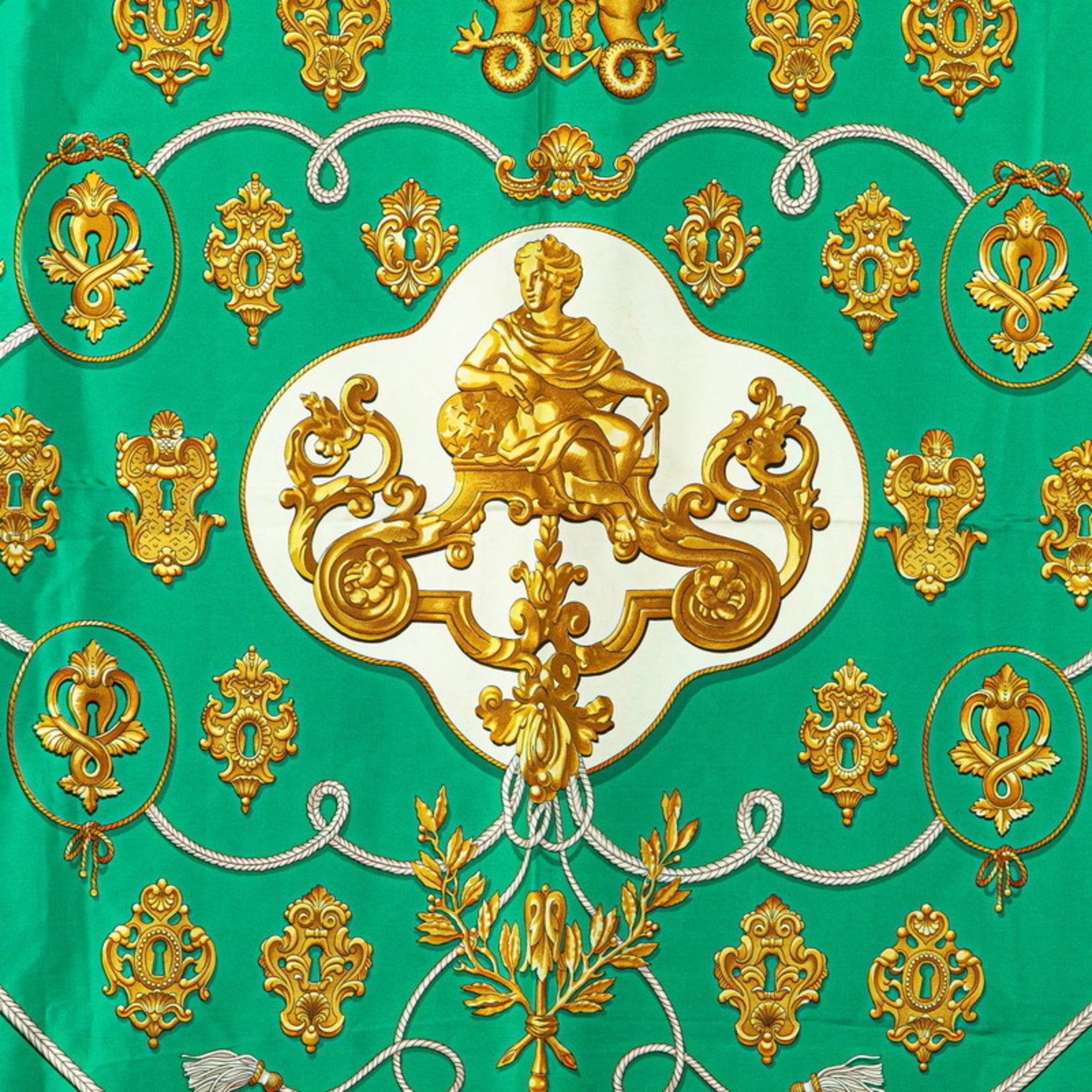 Hermes Hermès Carré 90 Sesame Scarf, Silk