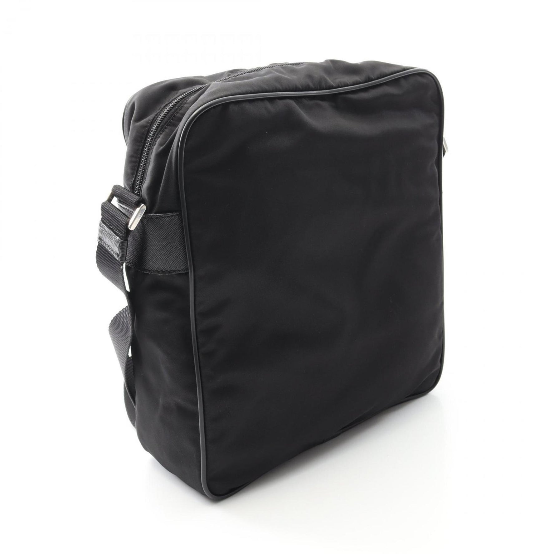 Prada shoulder bag in nylon and Saffiano leather