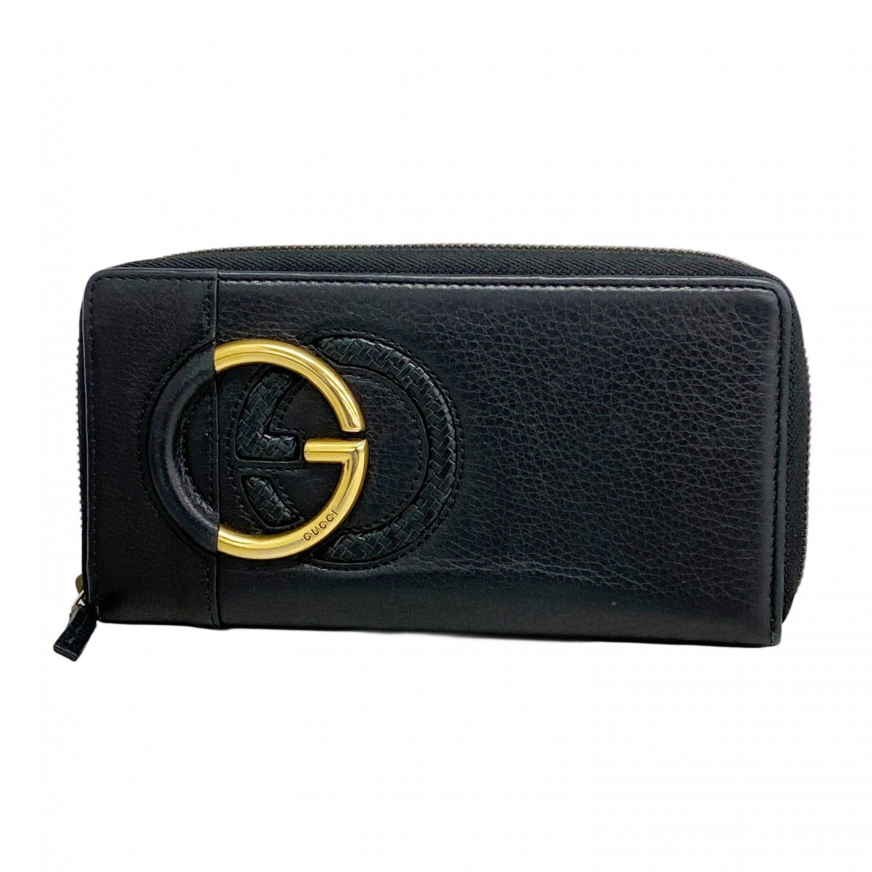 Gucci Interlocking G Long Wallet Leather