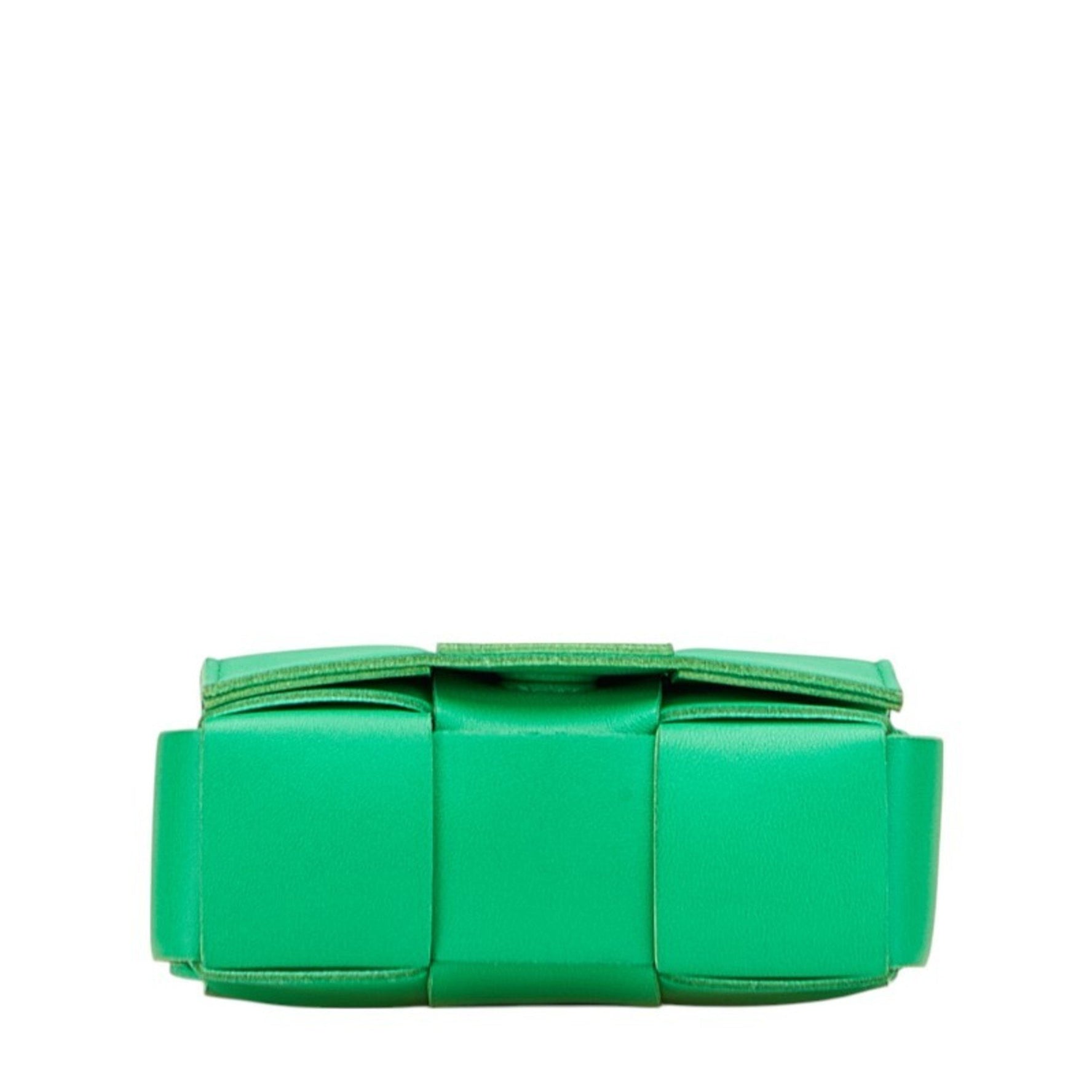 Bottega Veneta Candy Cassette Crossbody Shoulder Bag Paraquito Leather BOTTEGAVENETA