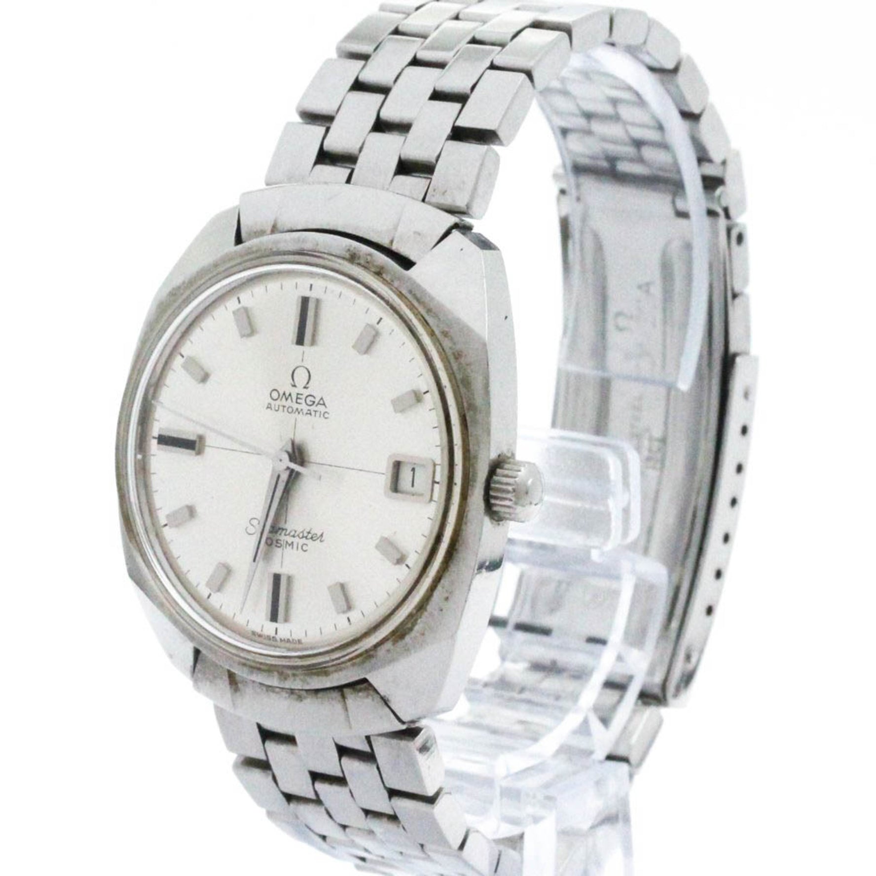 Omega Seamaster Automatic Stainless Steel Dress Watch 166.022