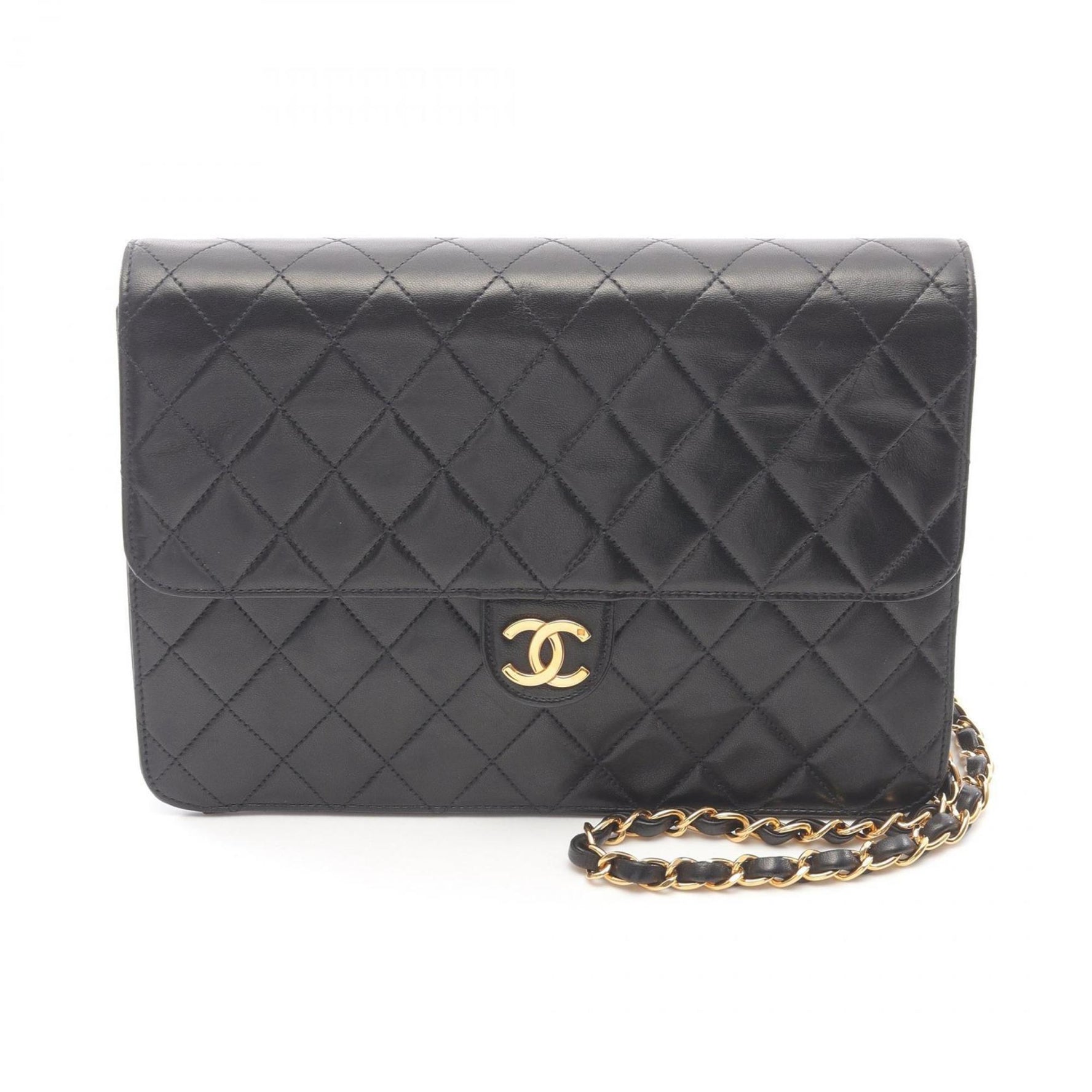 CHANEL Matelasse Shoulder Bag, Lambskin Leather