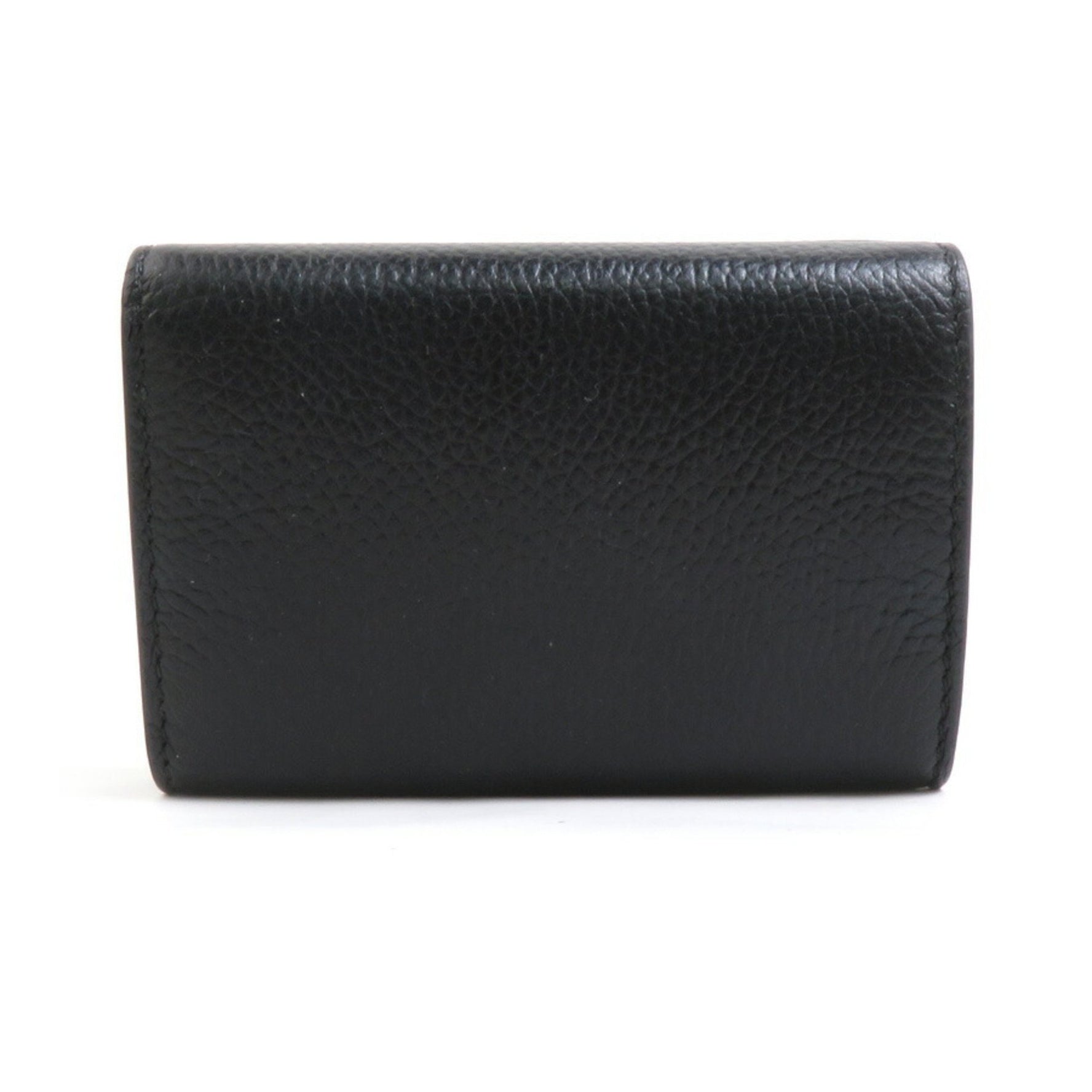 BALENCIAGA Tri-fold Wallet Leather Men's