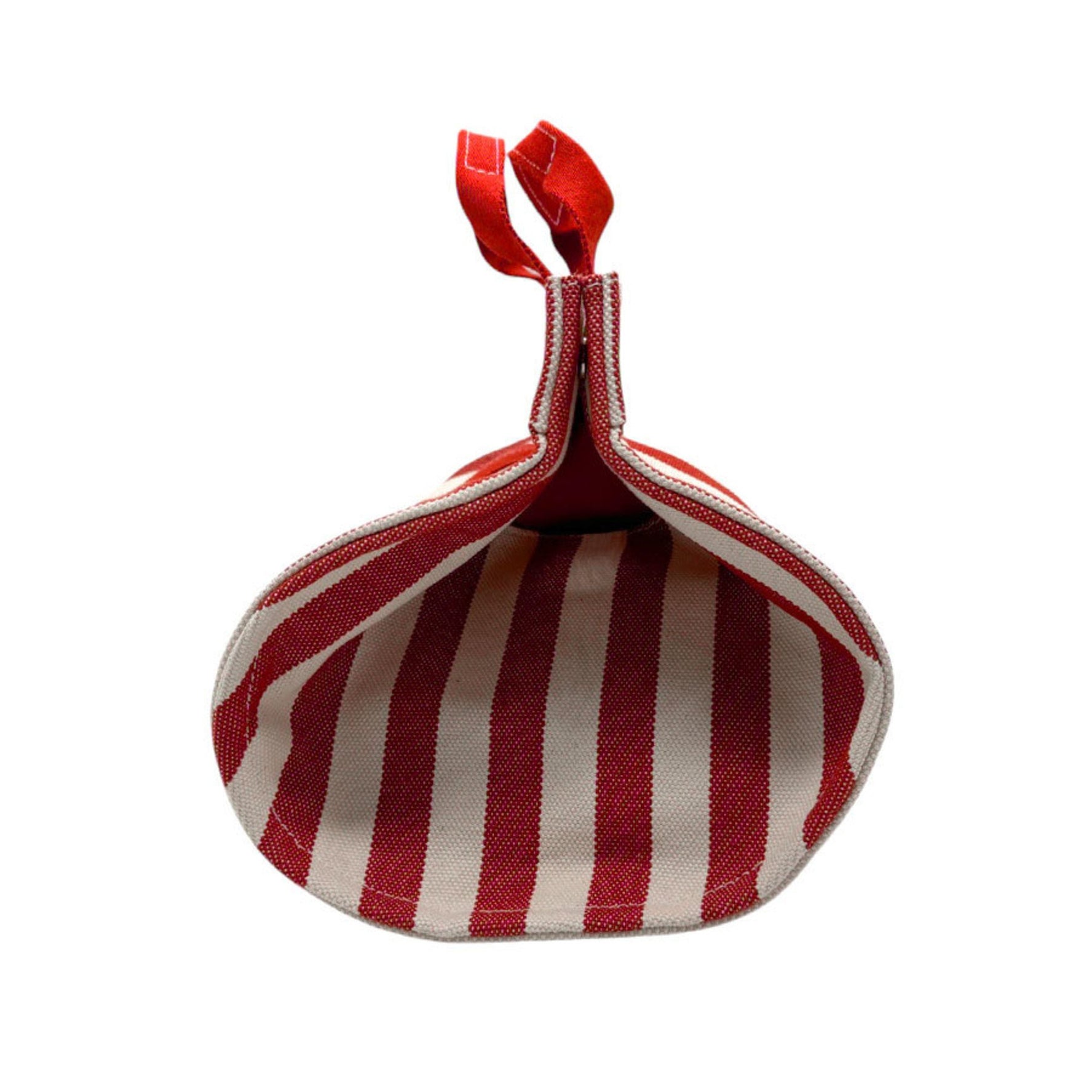 Hermes Handbag Cannes PM Canvas Red x White Men's