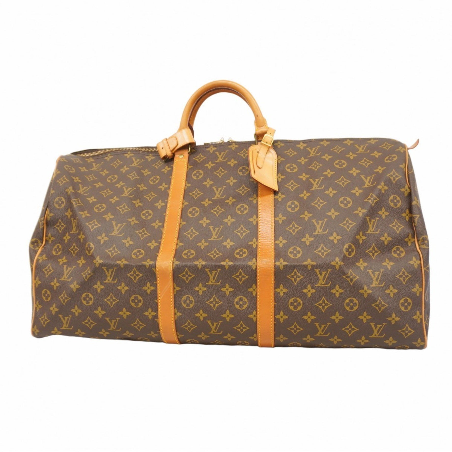 Louis Vuitton Monogram Keepall 60 Boston Bag Men's and