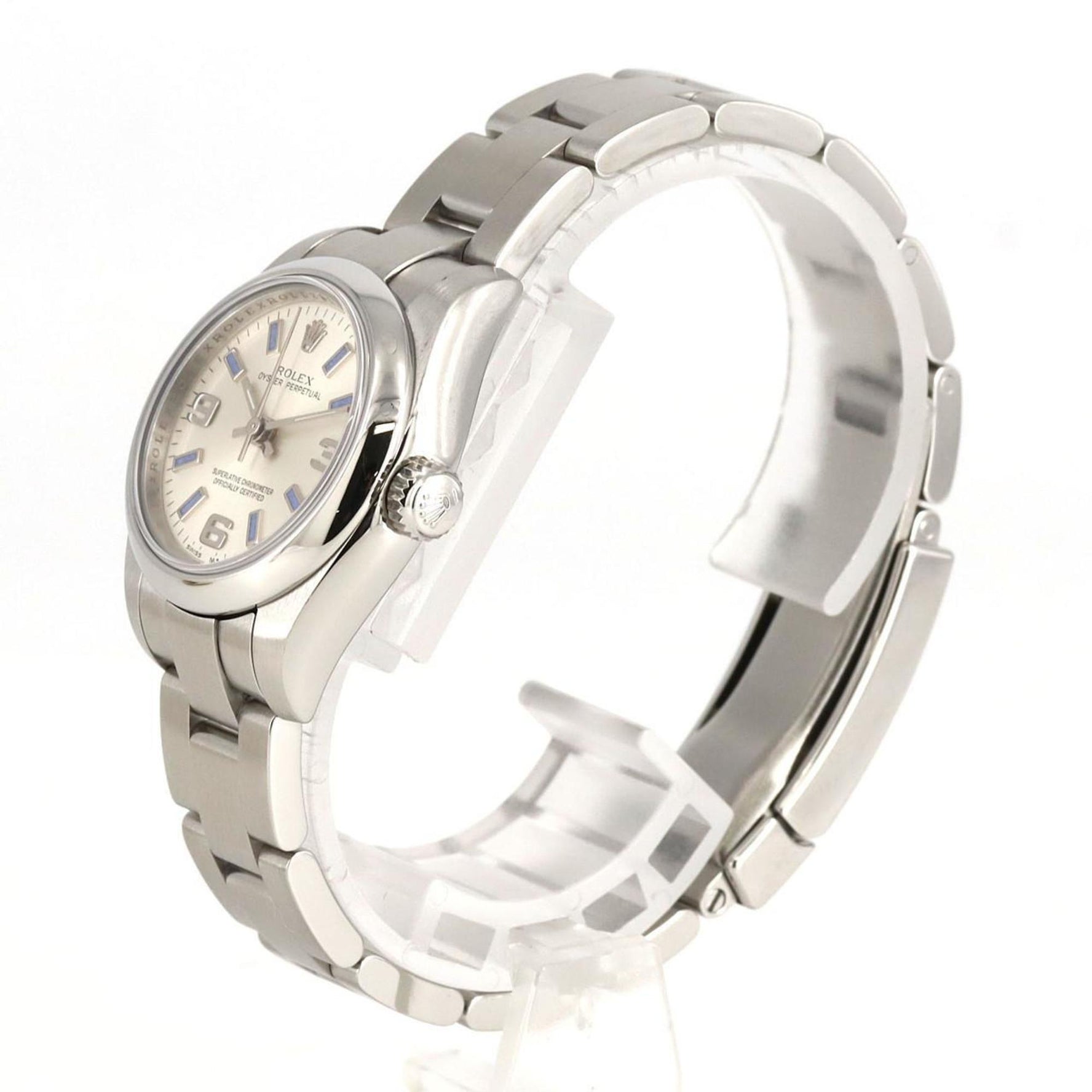 Rolex Oyster Perpetual SS Wristwatch Automatic M Series