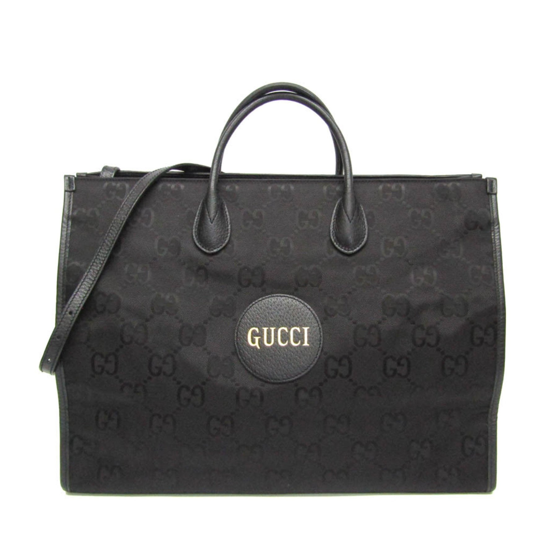 Gucci Off The Grid GG Women,Men Nylon Canvas,Leather Handbag,Shoulder Bag