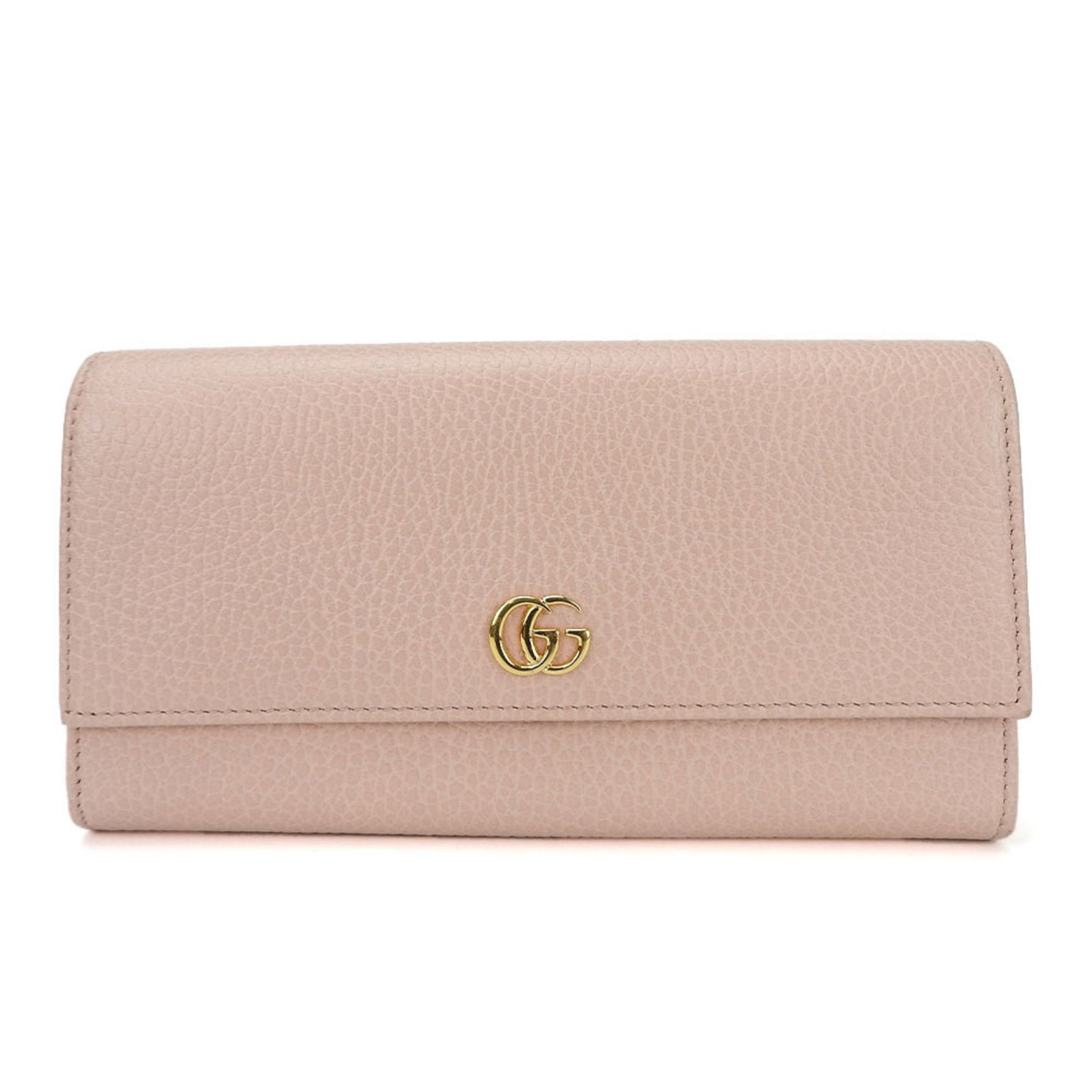Gucci bi-fold long wallet GG Marmont leather accessory ladies
