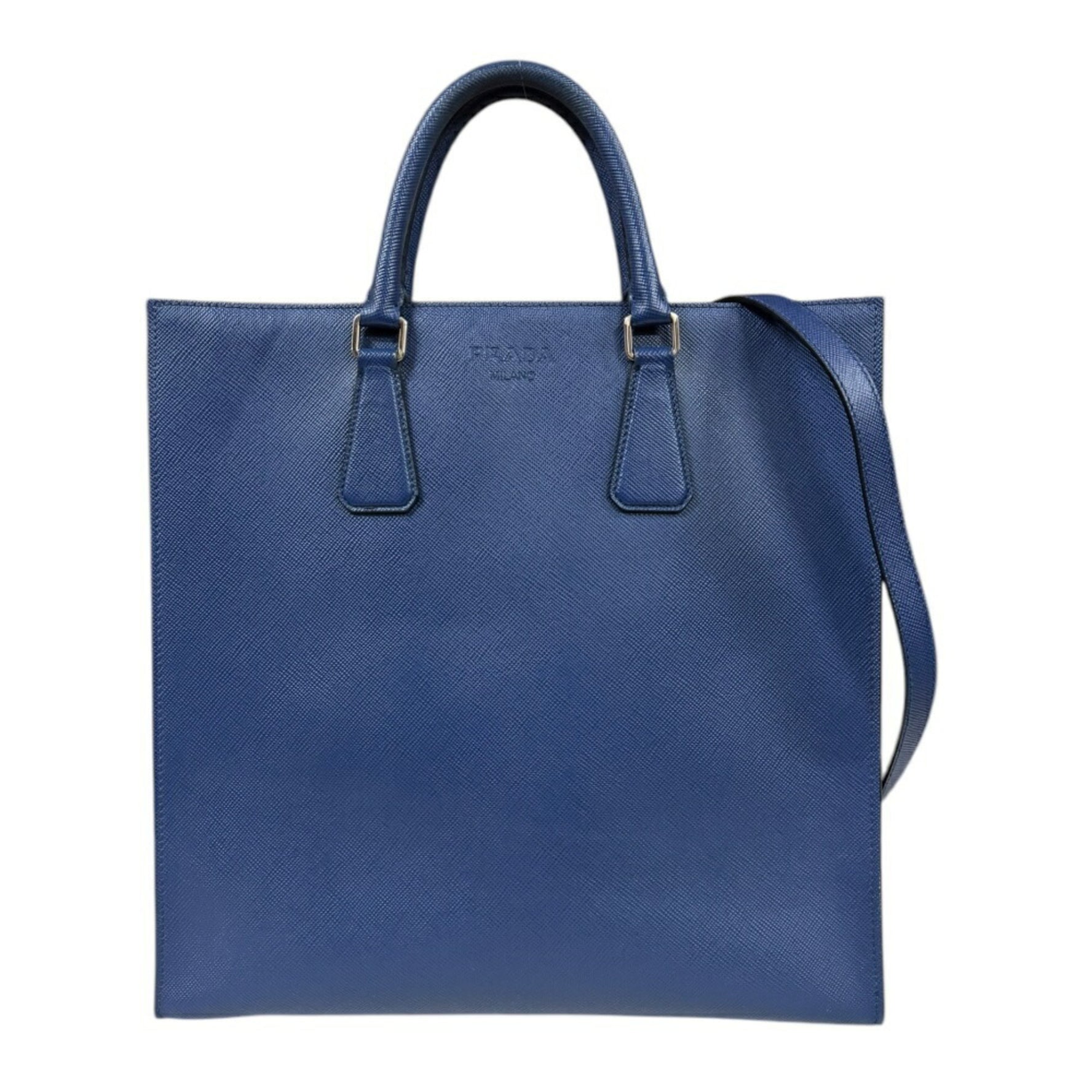 Prada Shoulder Bag Leather Men's