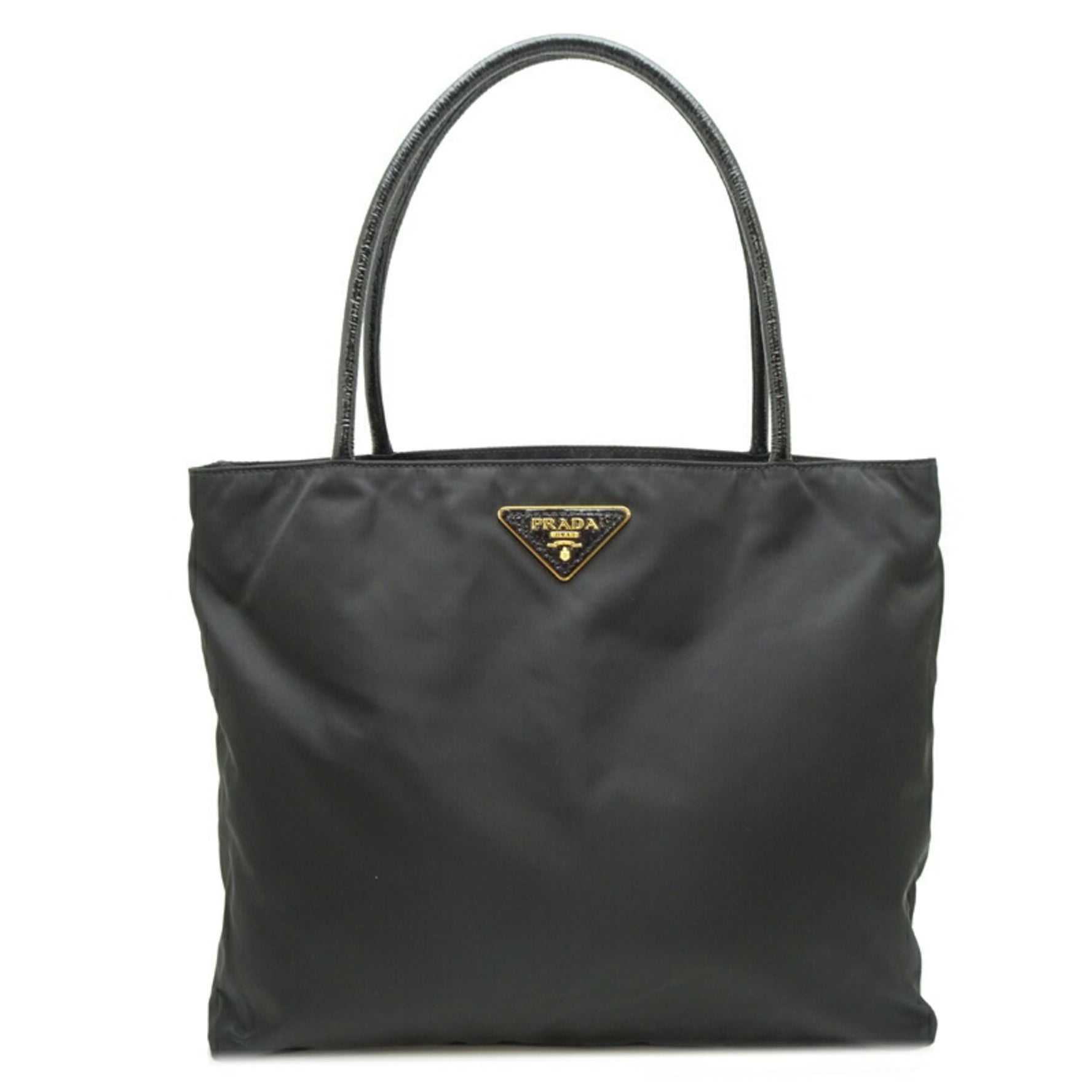 Prada Women's Nylon Shoulder Bag,Tote Bag Black,Nero