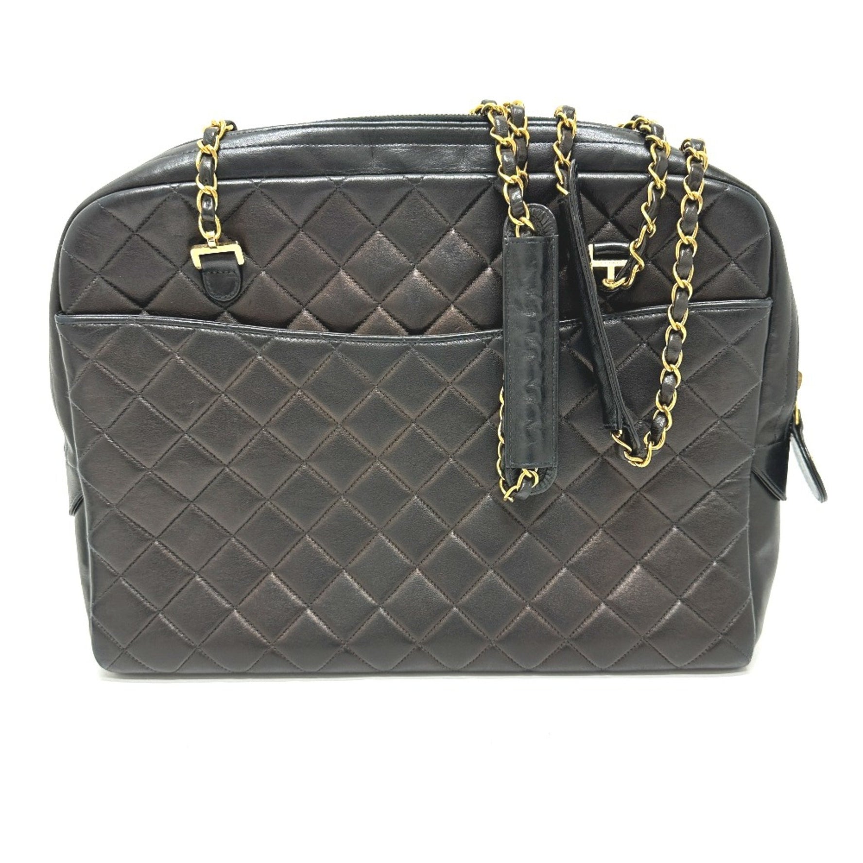 Chanel vintage chain bag bag Shoulder Bag GoldHardware