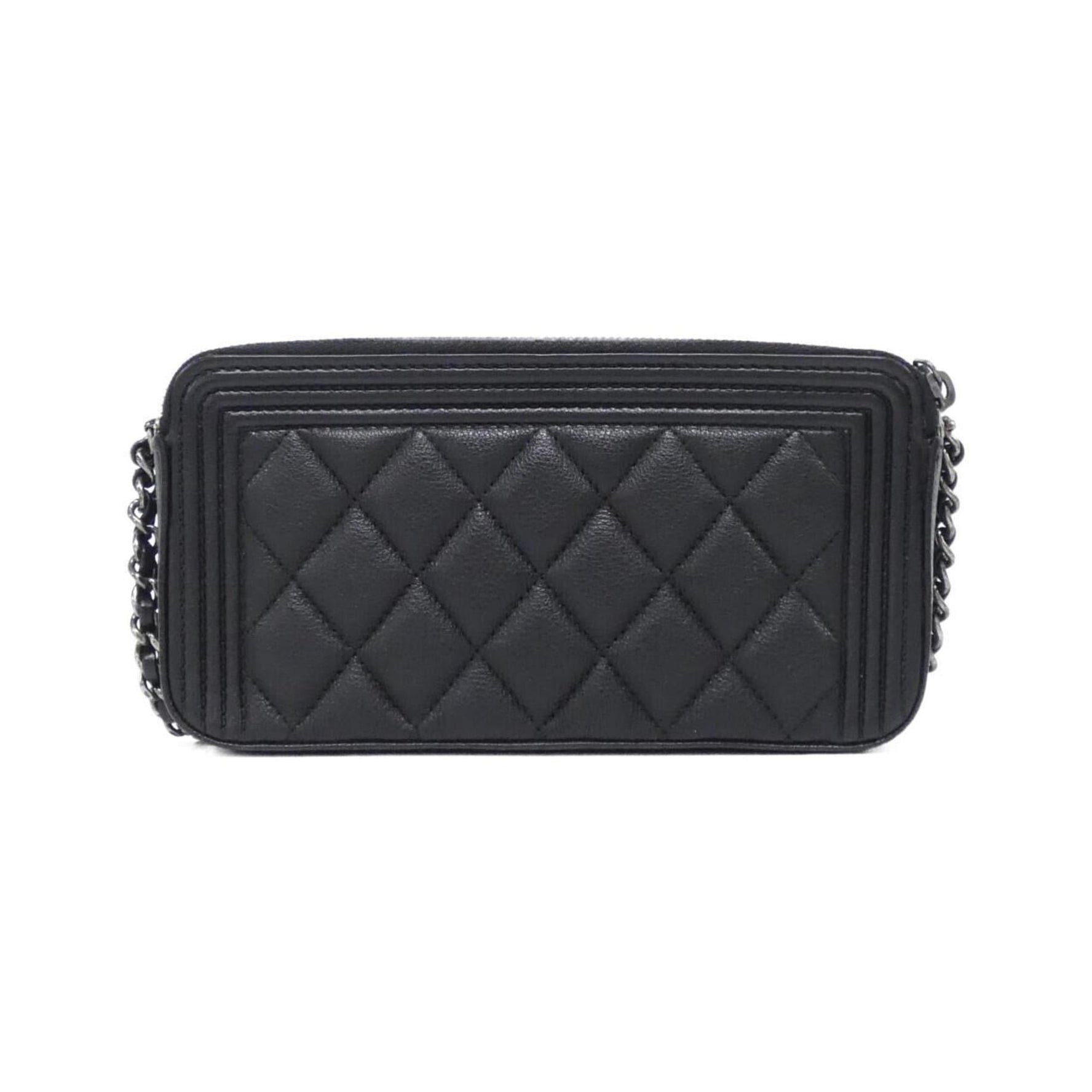 Chanel Boy Line Chain Wallet