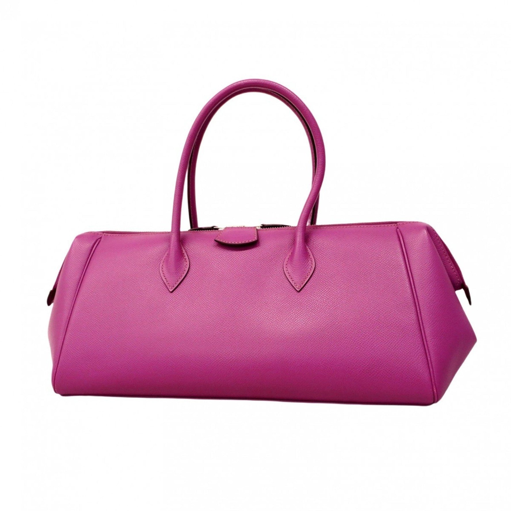 Hermes Hermès Paris Bombay handbag in Epsom leather with pattern, K stamped