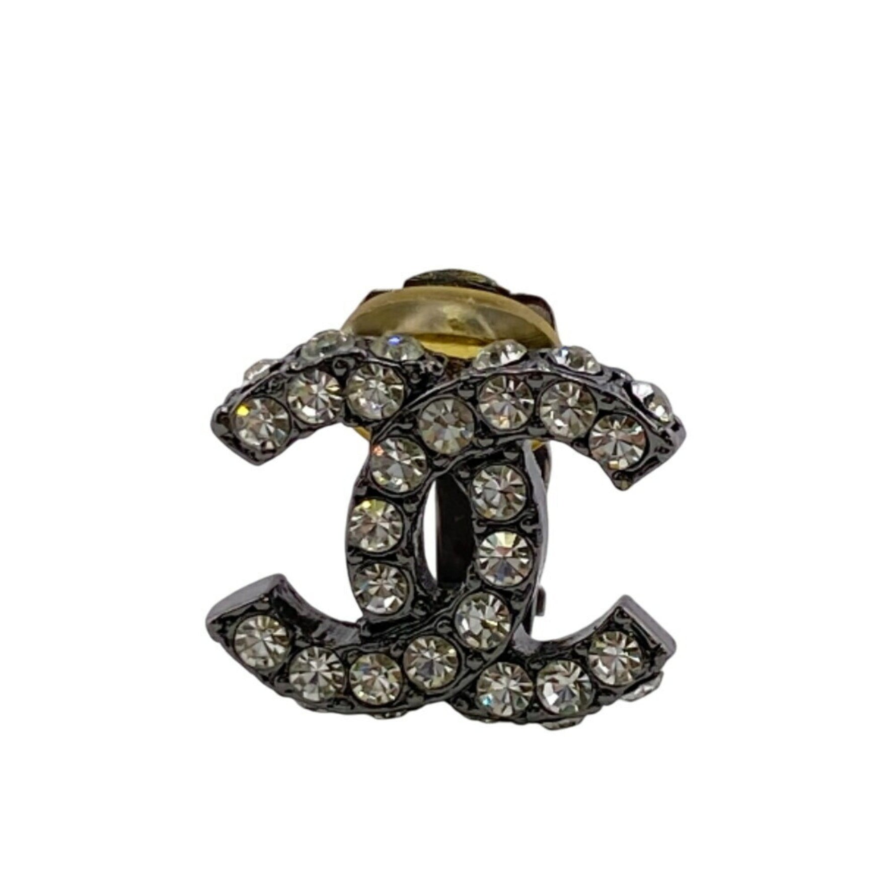 CHANEL Coco Mark Dangle Earrings, No Hole