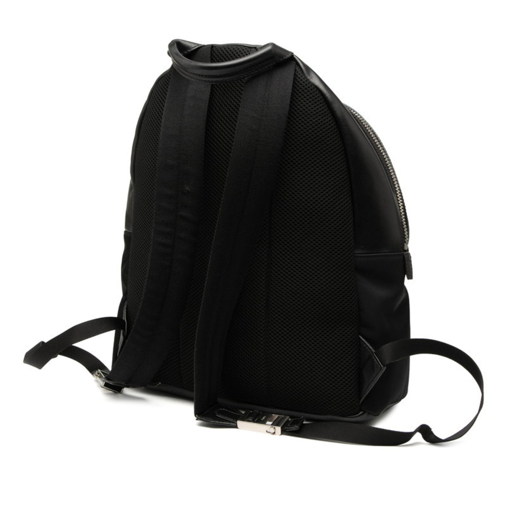 Fendi Face Backpack Leather and Nylon