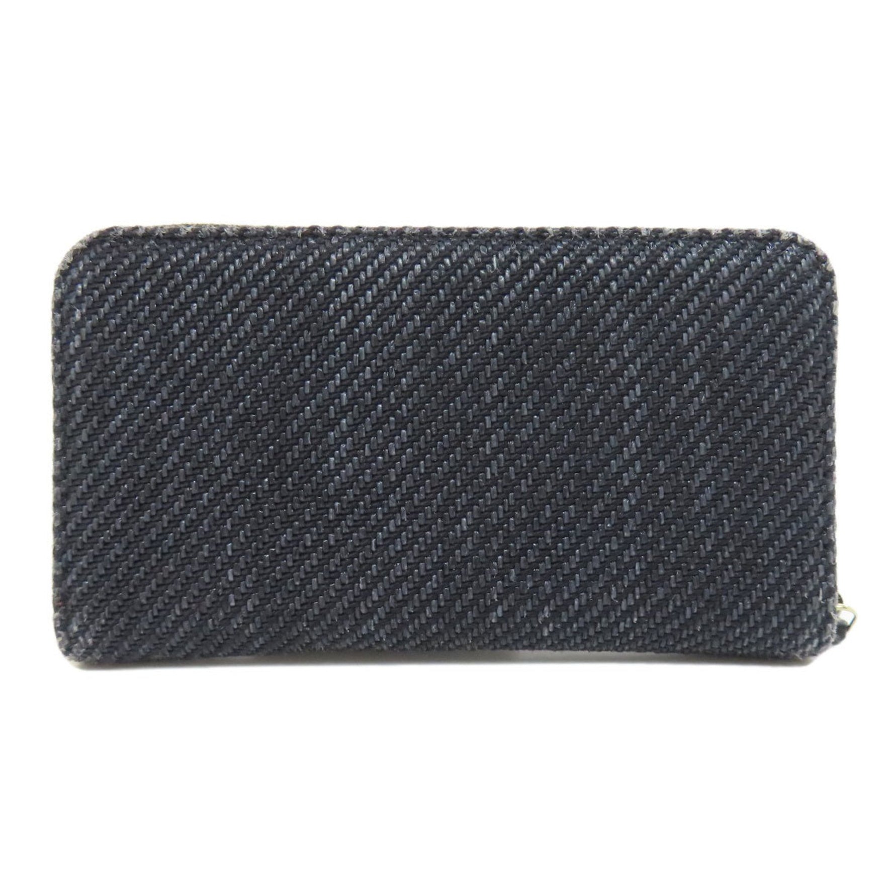CHANEL Deauville Small Zip Wallet Long Canvas