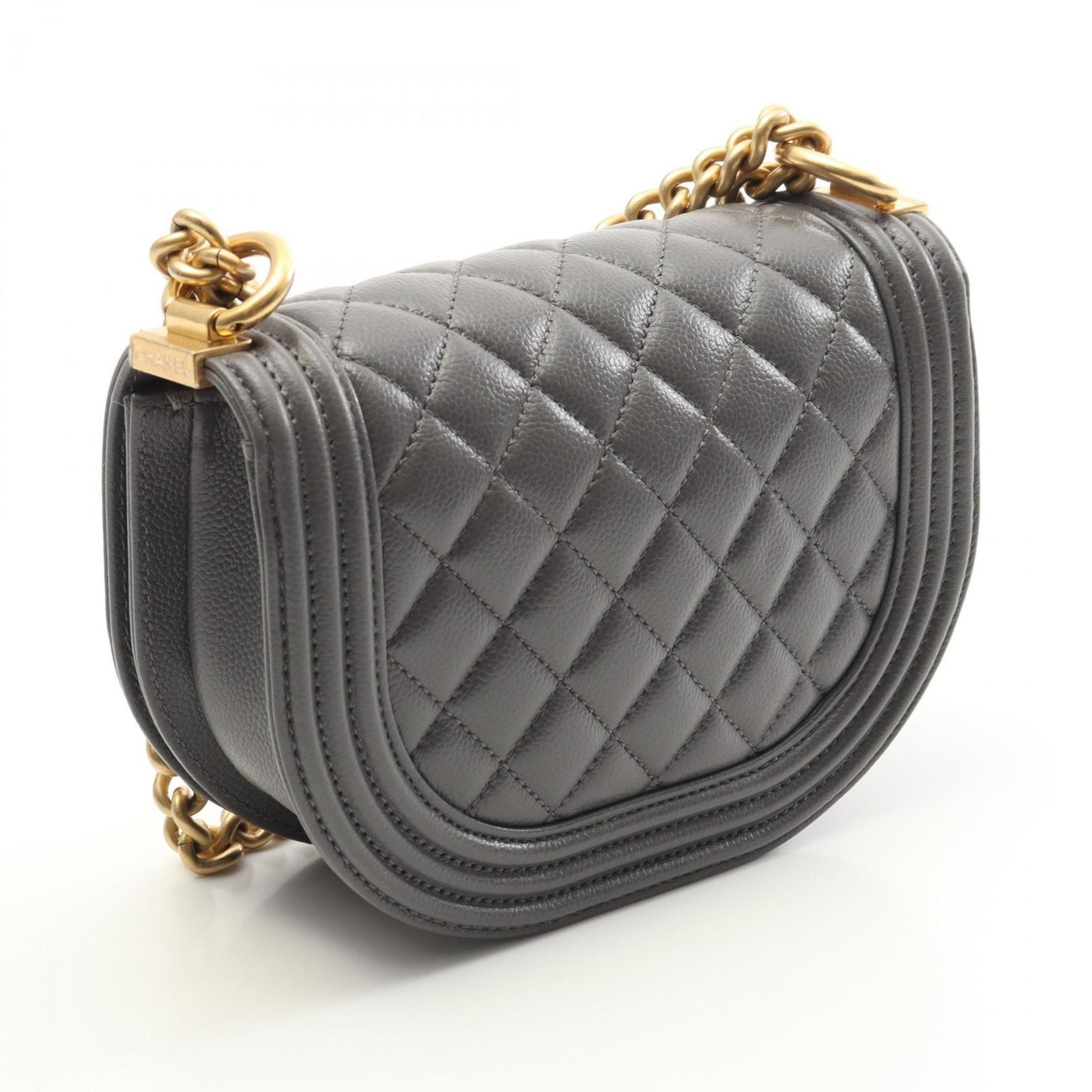 CHANEL Matelasse Shoulder Bag in Calfskin Leather