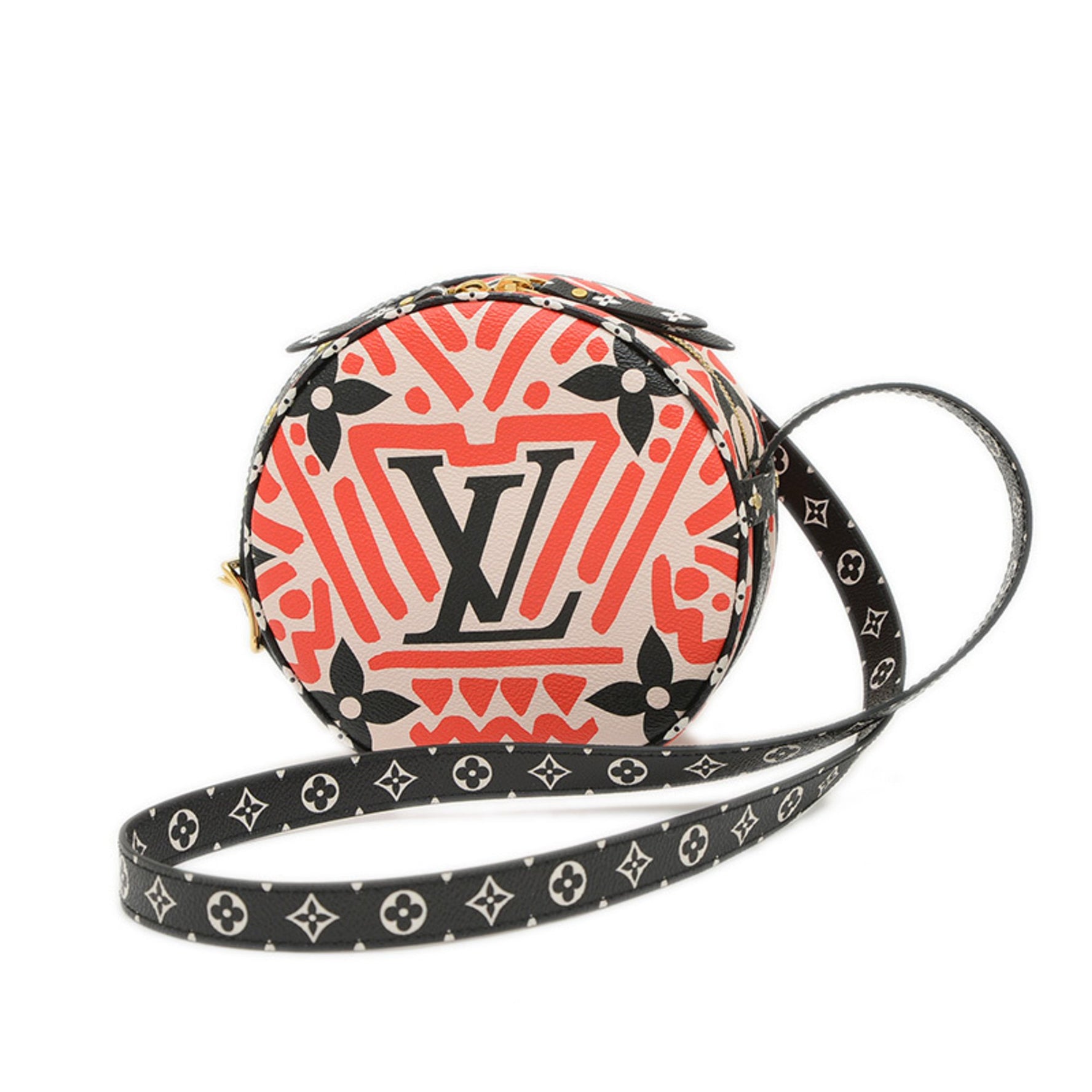 Louis Vuitton Monogram Giant Boite Chapeau Purple LV Crafty Shoulder Bag