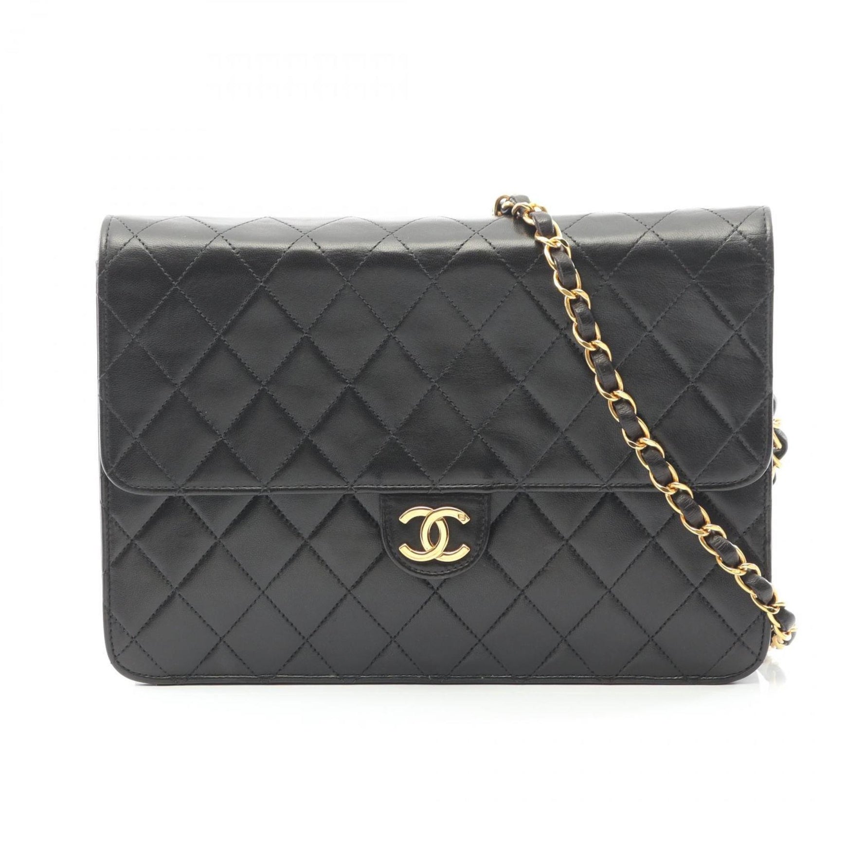 CHANEL Matelasse Shoulder Bag, Lambskin Leather