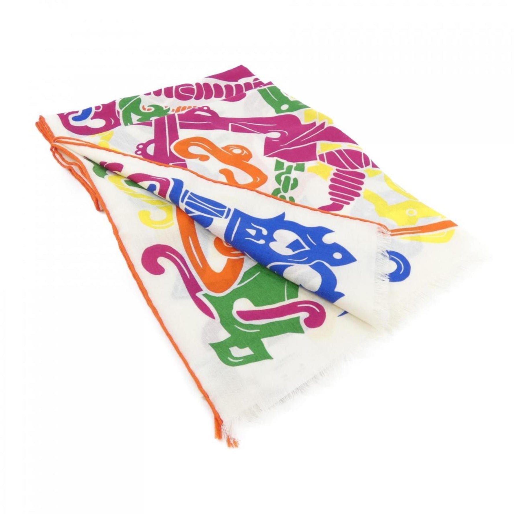 Hermès HERMES GARDEN OF HARNESSES Scarf/Stole