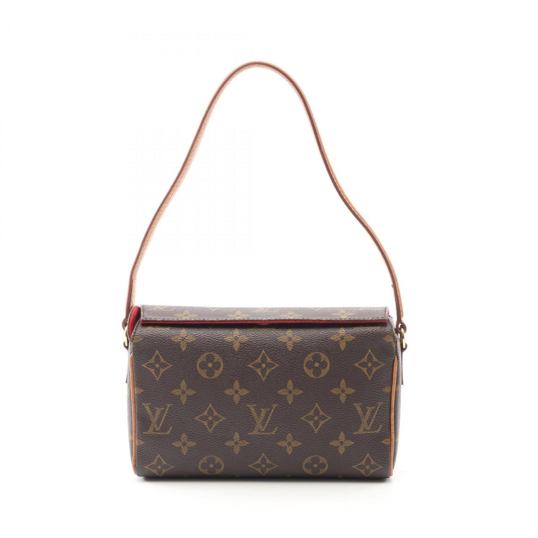 Louis Vuitton Recital Handbag, Coated Canvas and Leather, Monogram, Brown