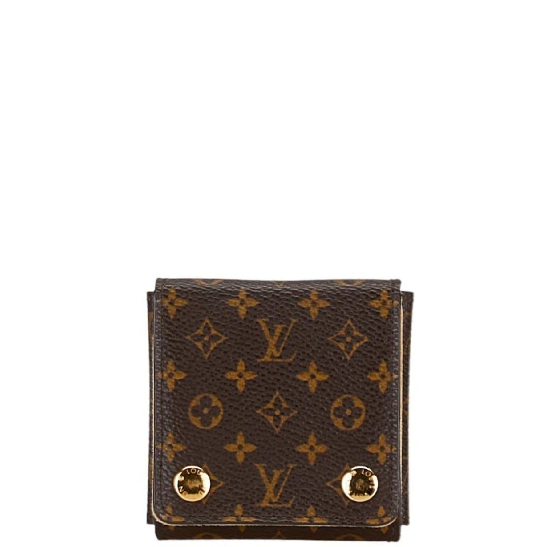 Louis Vuitton Monogram Case PVC Leather