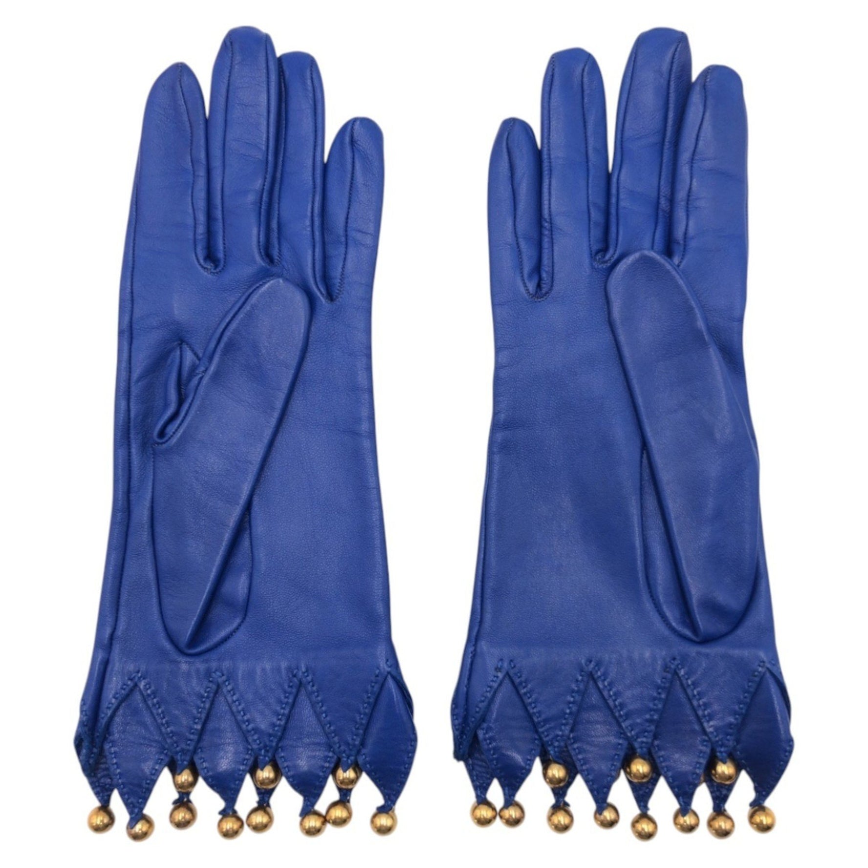 HERMES Leather Gloves