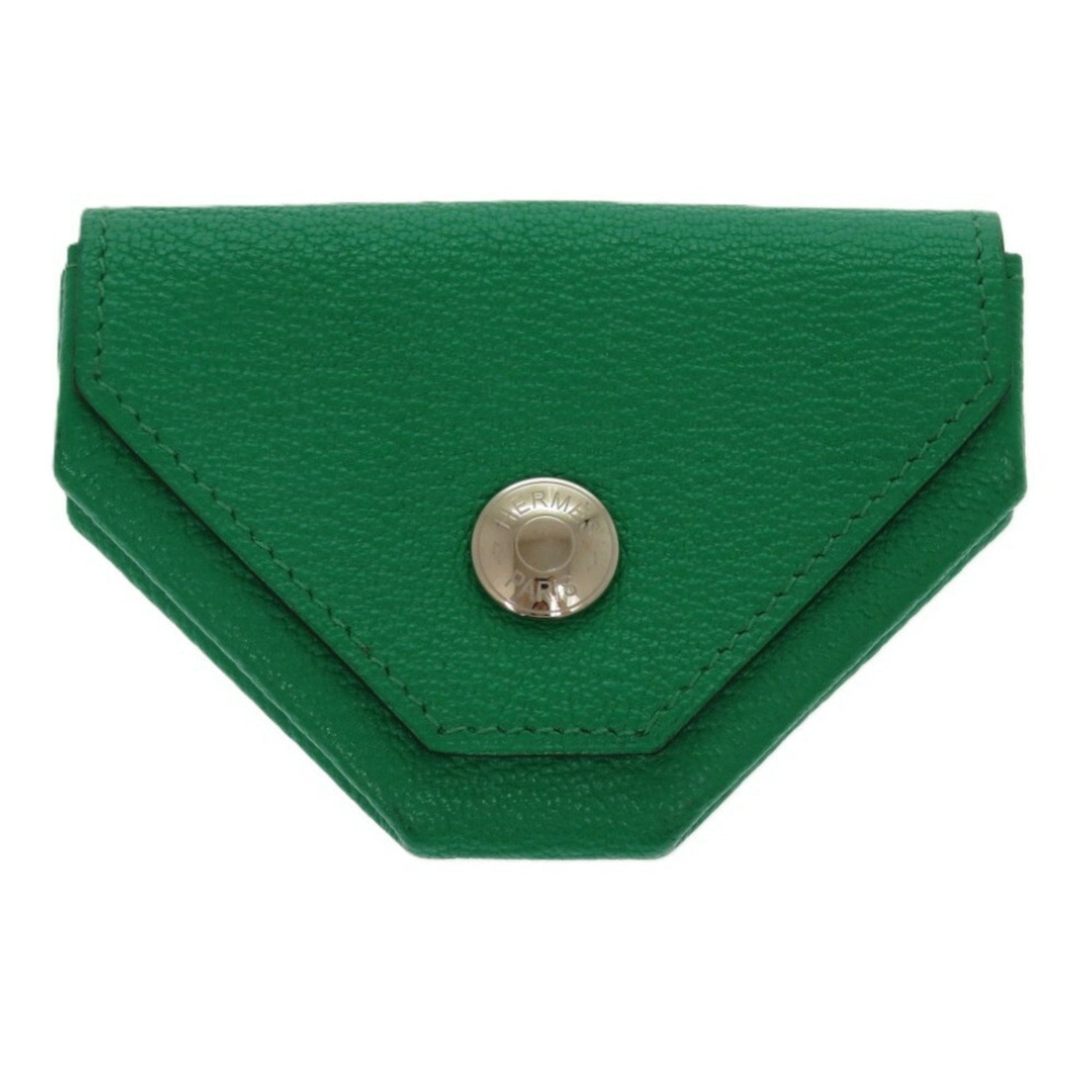 Hermes Levain Quatre Chevre Mint Z Stamp 1921 Green Coin Case