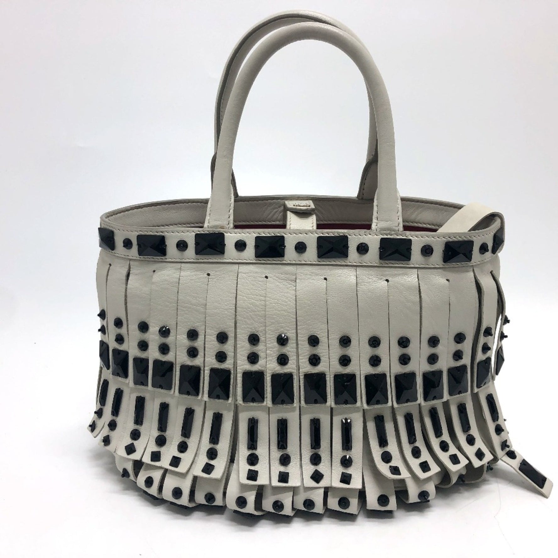 PRADA Bag Hand Bag SilverHardware