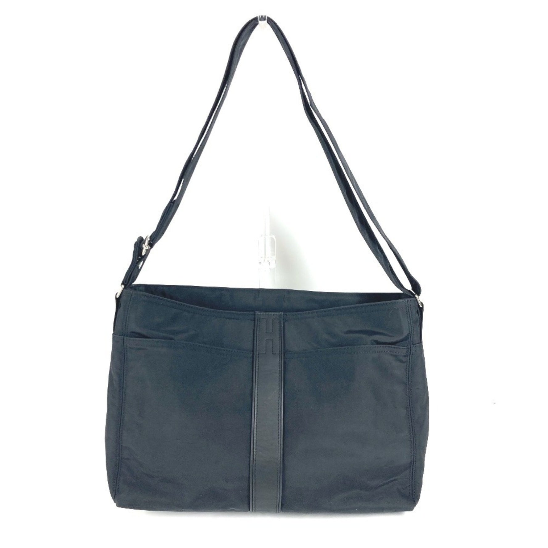 HERMES Acapulco Basas MM Bag, Crossbody Shoulder Nylon, Men's