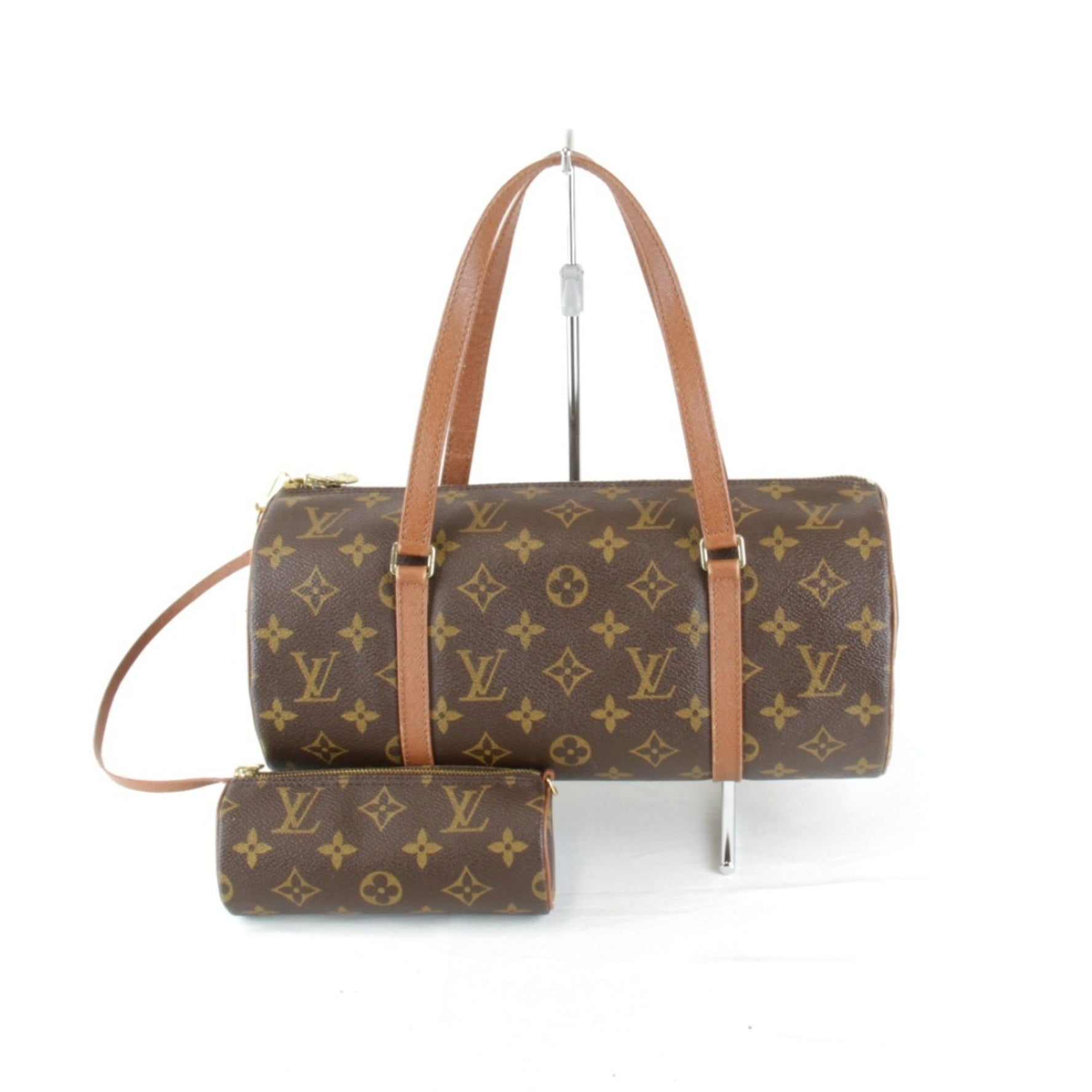 Louis Vuitton Papillon 30 Handbag Monogram Canvas