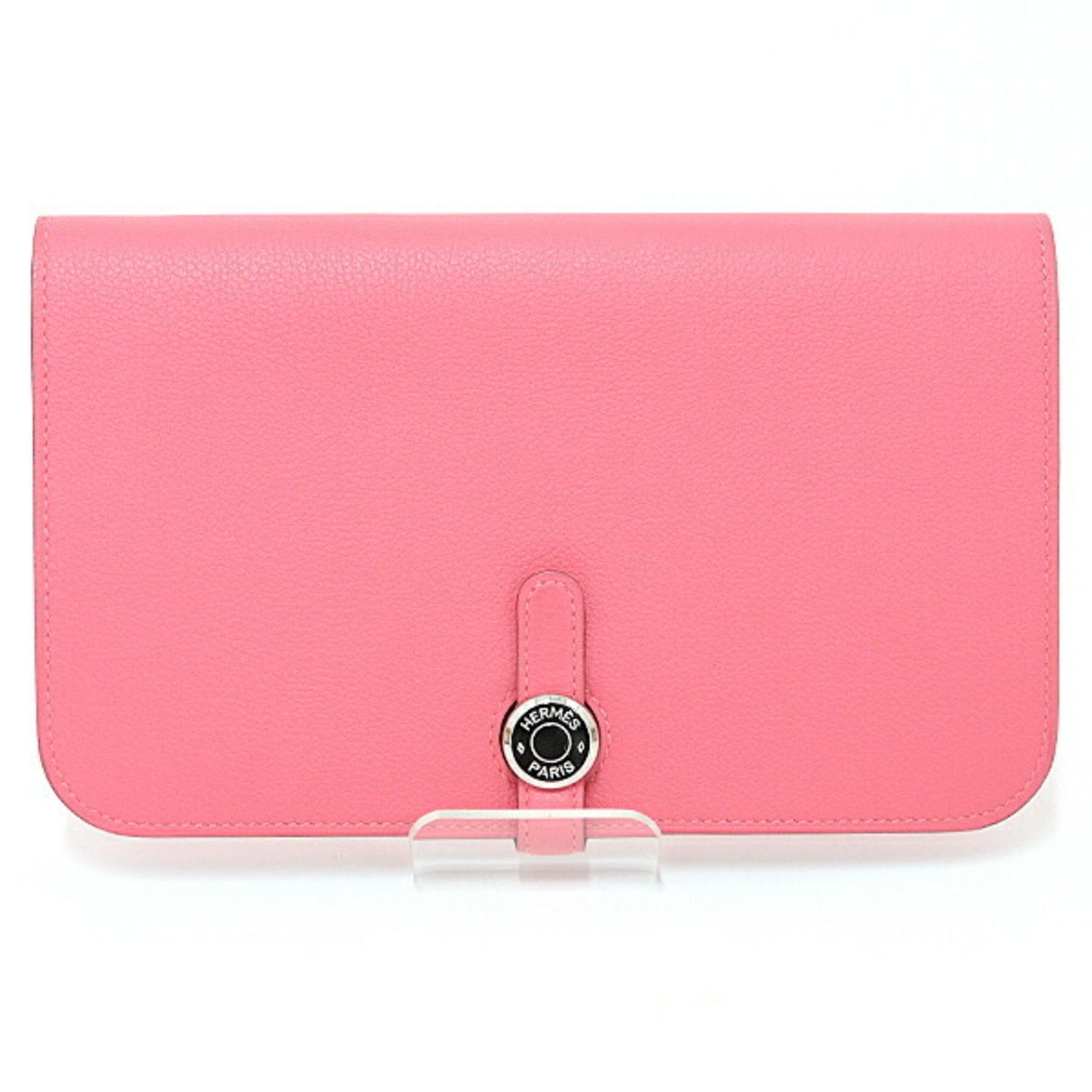 Hermes Dogon GM Evercolor Y Stamp () Duo Long Wallet